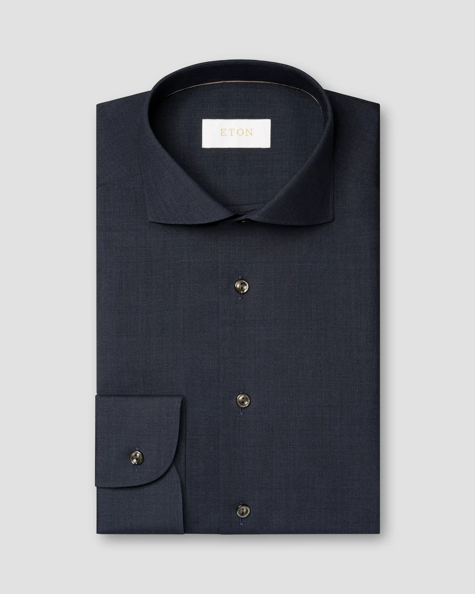 Eton - Solid Merino Wool Shirt