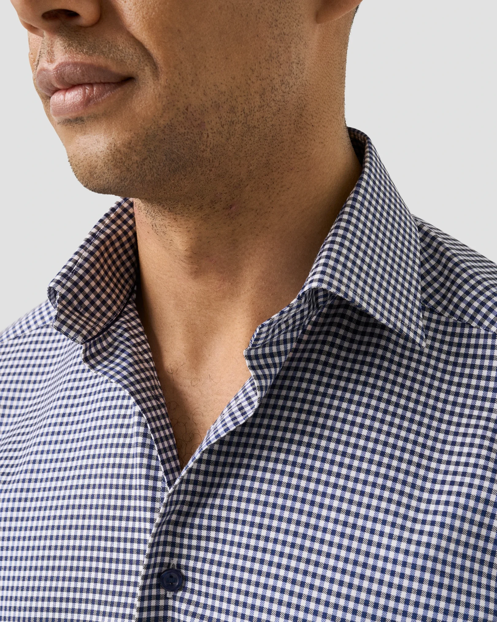 Eton - cotton tencel lyocell shirt cut away