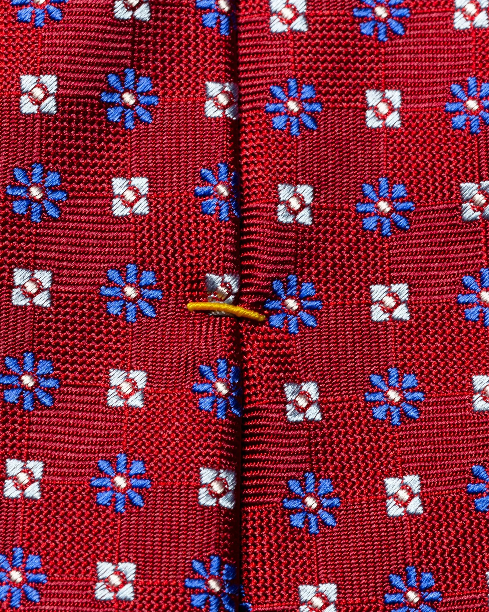 Eton - red and blue star tie