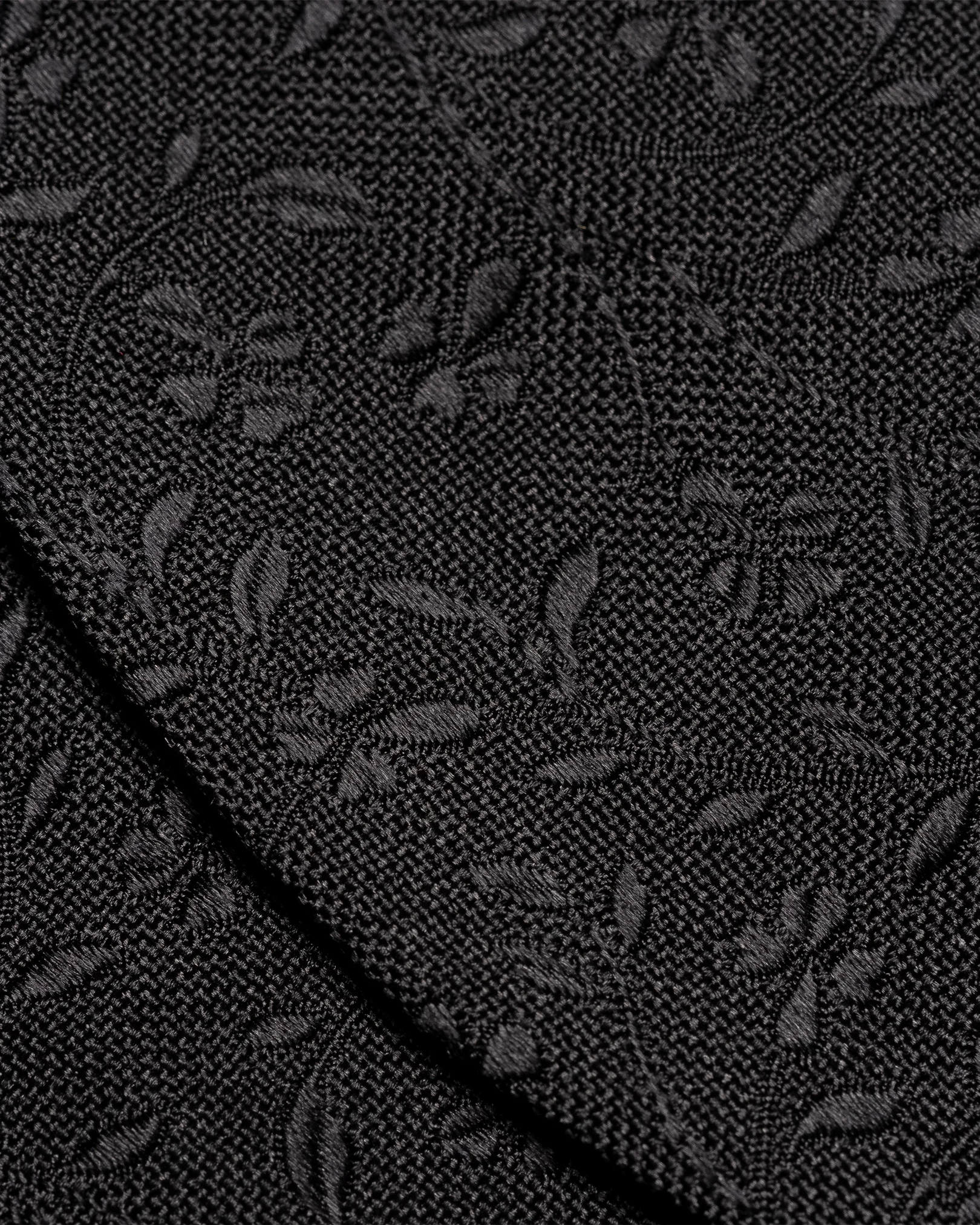 Eton - floral black bow tie