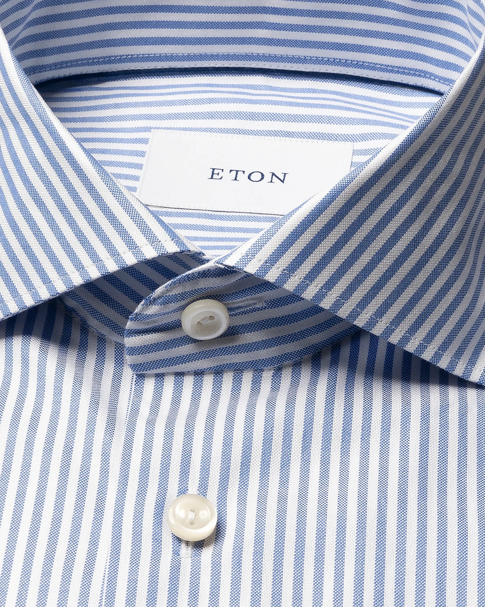 Eton - bengal striped signature oxford shirt widespread