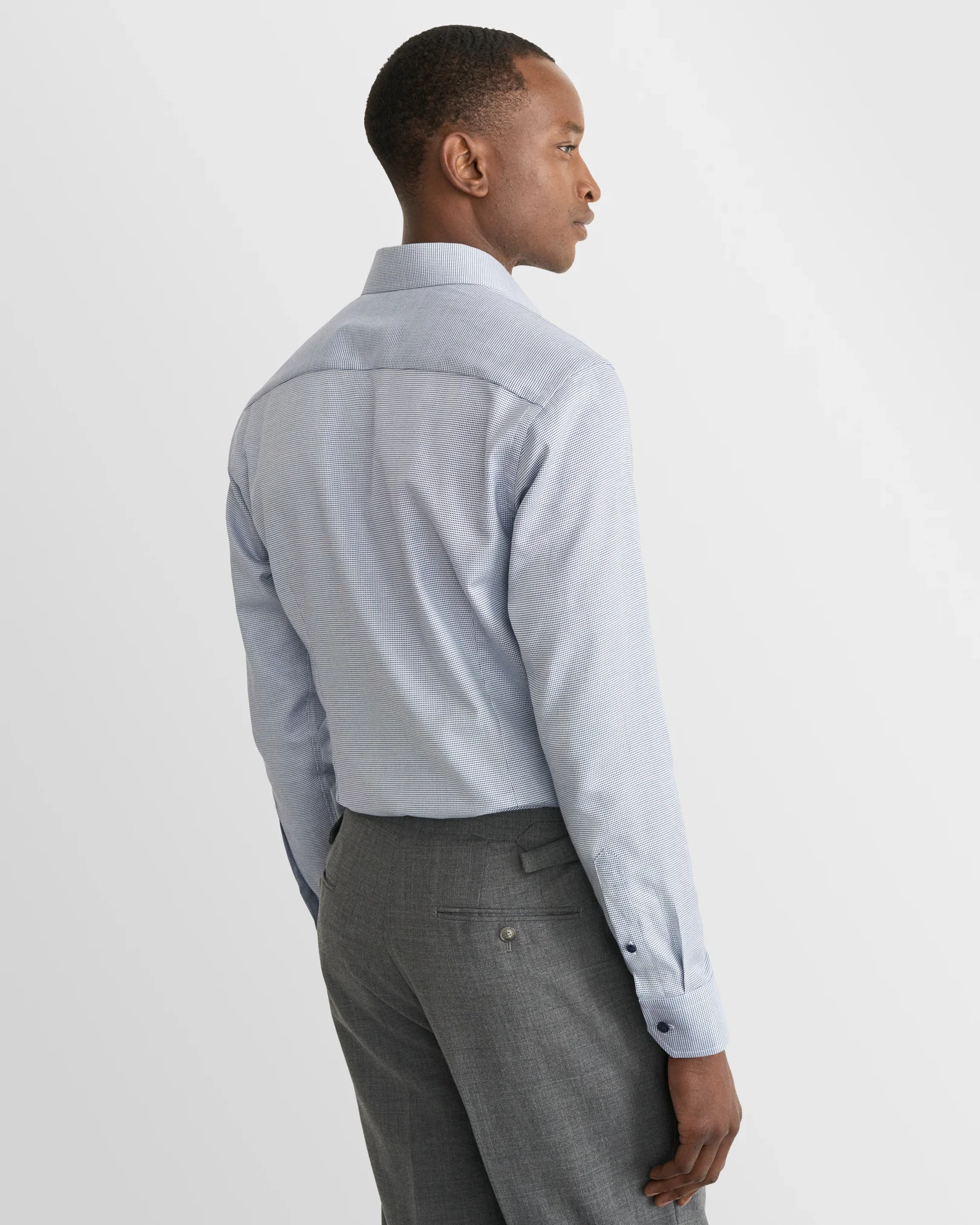 Eton - Chemise en twill unie