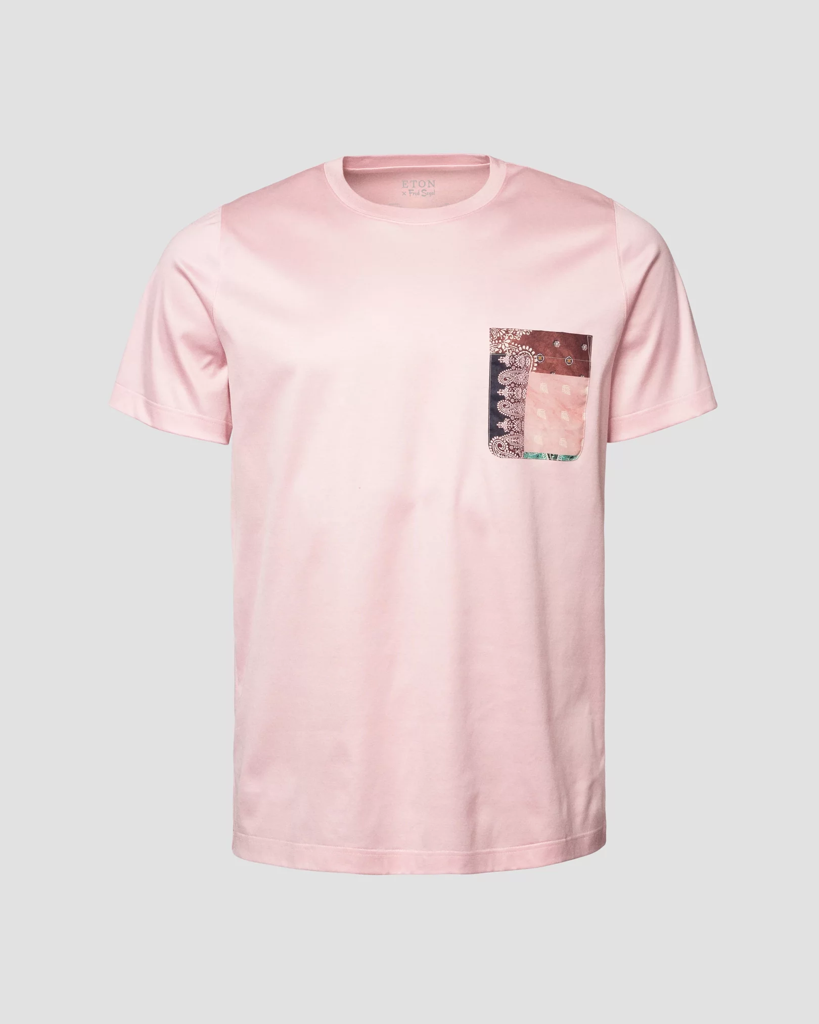 Eton - pink jersey t shirt short sleeve