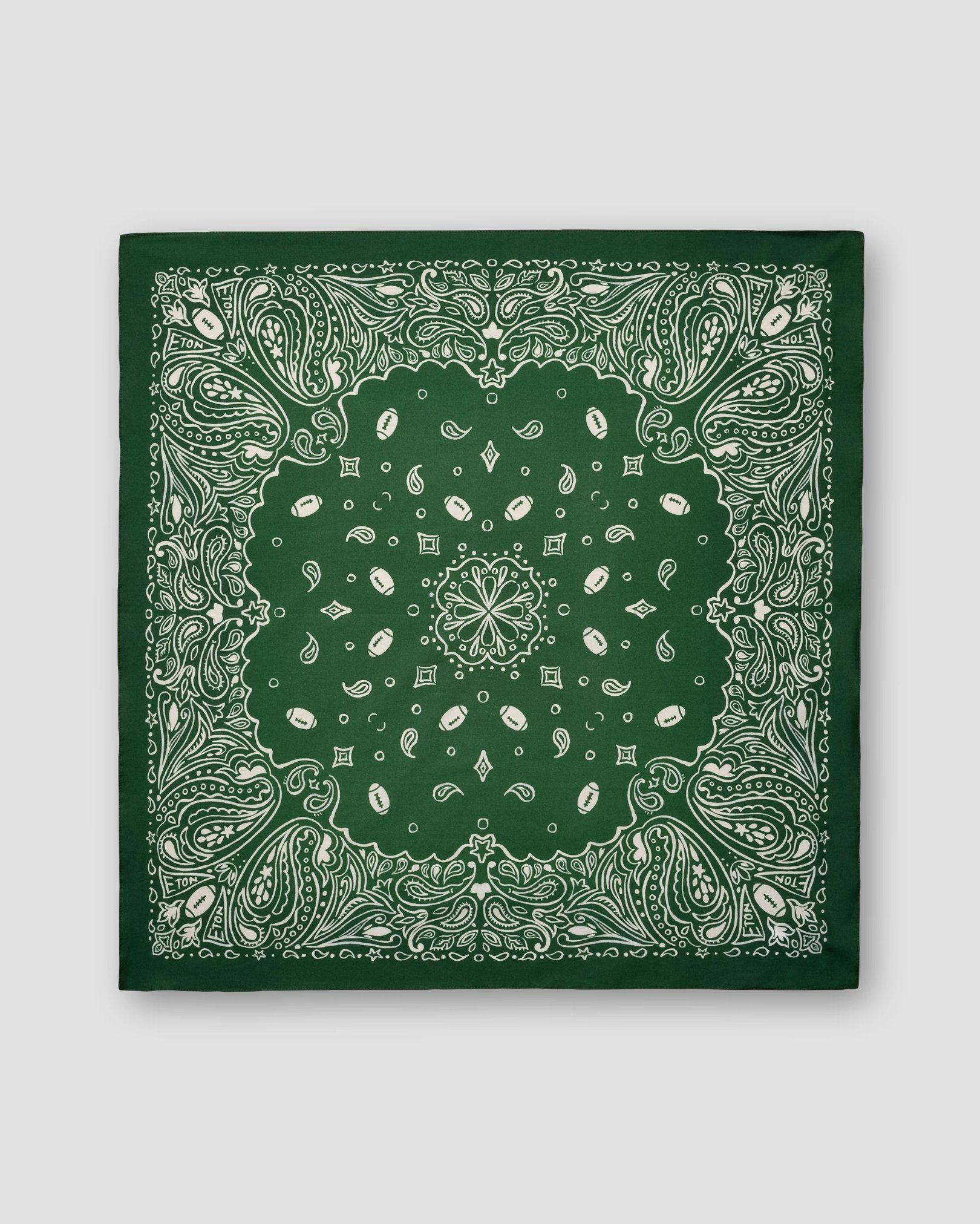Eton - dark green bandana