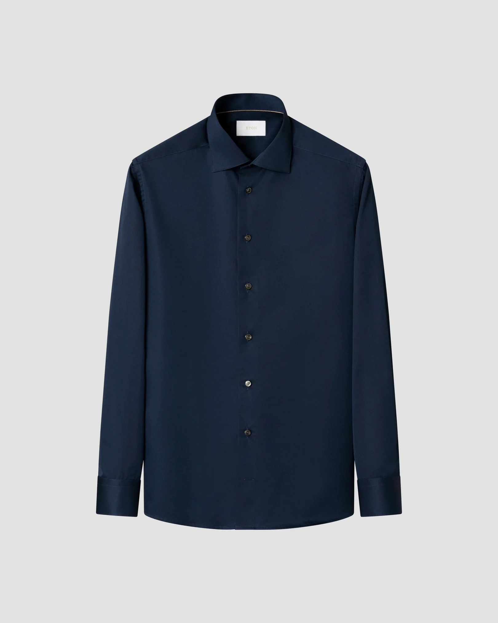 Eton - navy blue twill elevated shirt