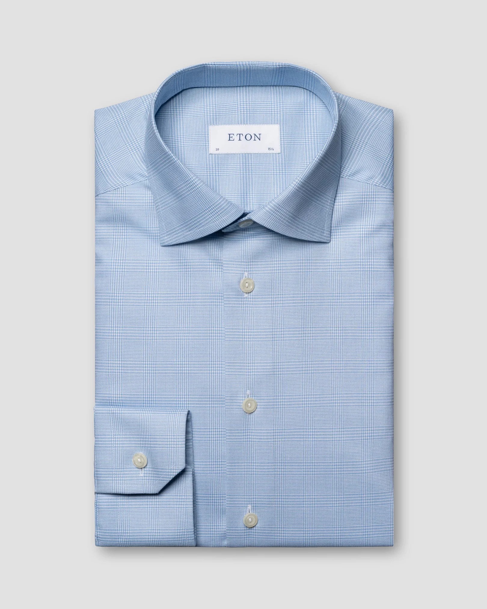 Eton - Checked Cotton TENCEL™ Lyocell Shirt