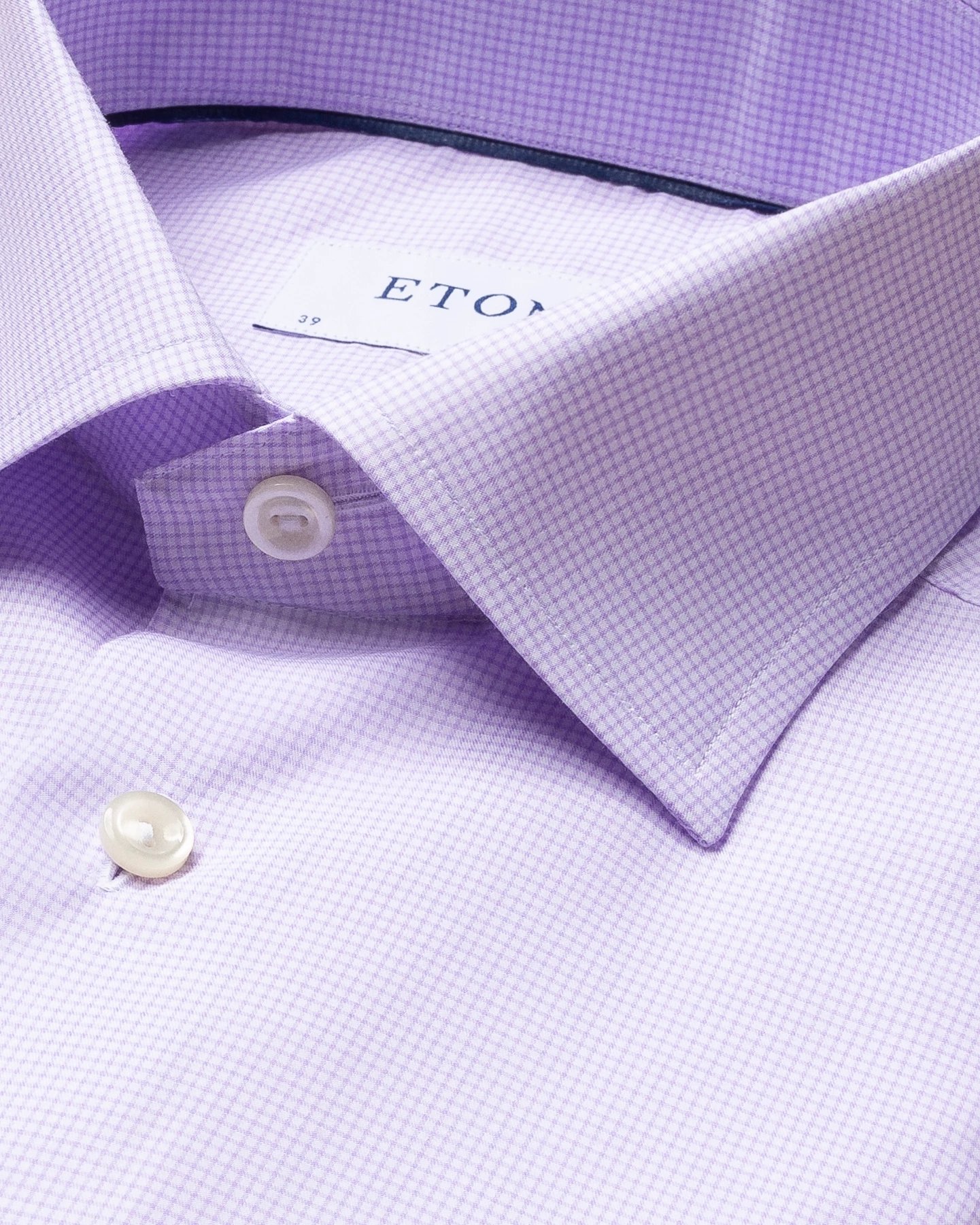 Eton - purple fine twill