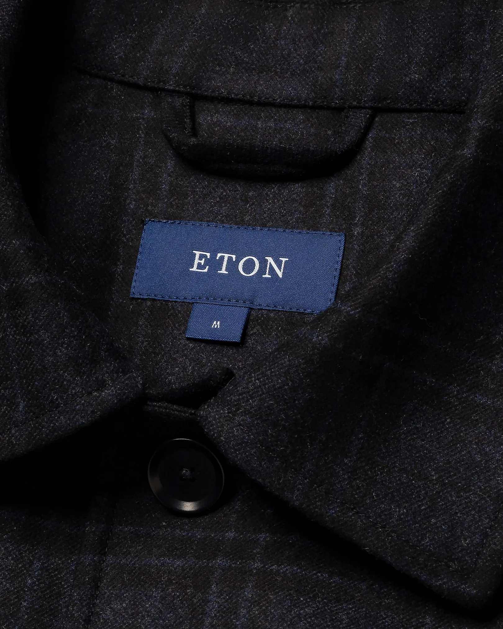 Eton - ウールカシミヤツーポケットオーバーシャツ