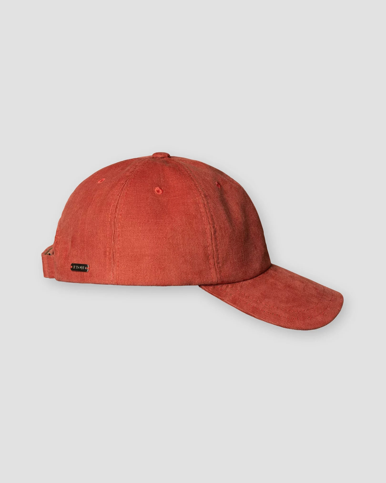Cord-Baseballcap in Orange