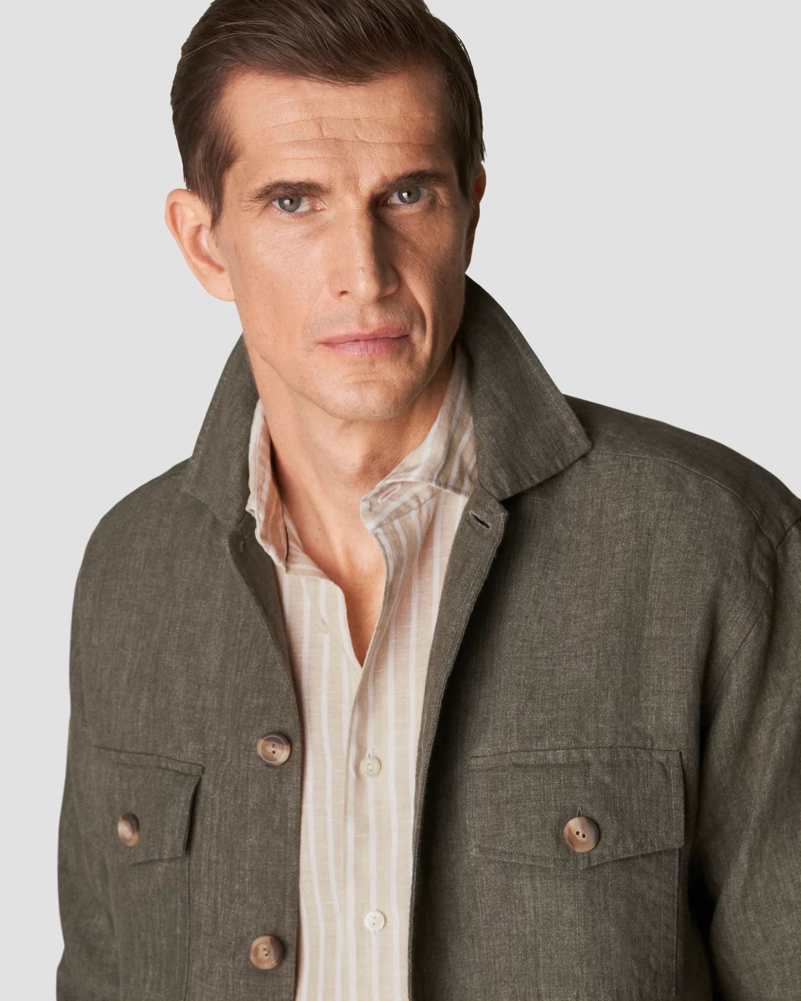 Eton Shirts | Plissé Black Tie Shirt (Contemporary Fit)