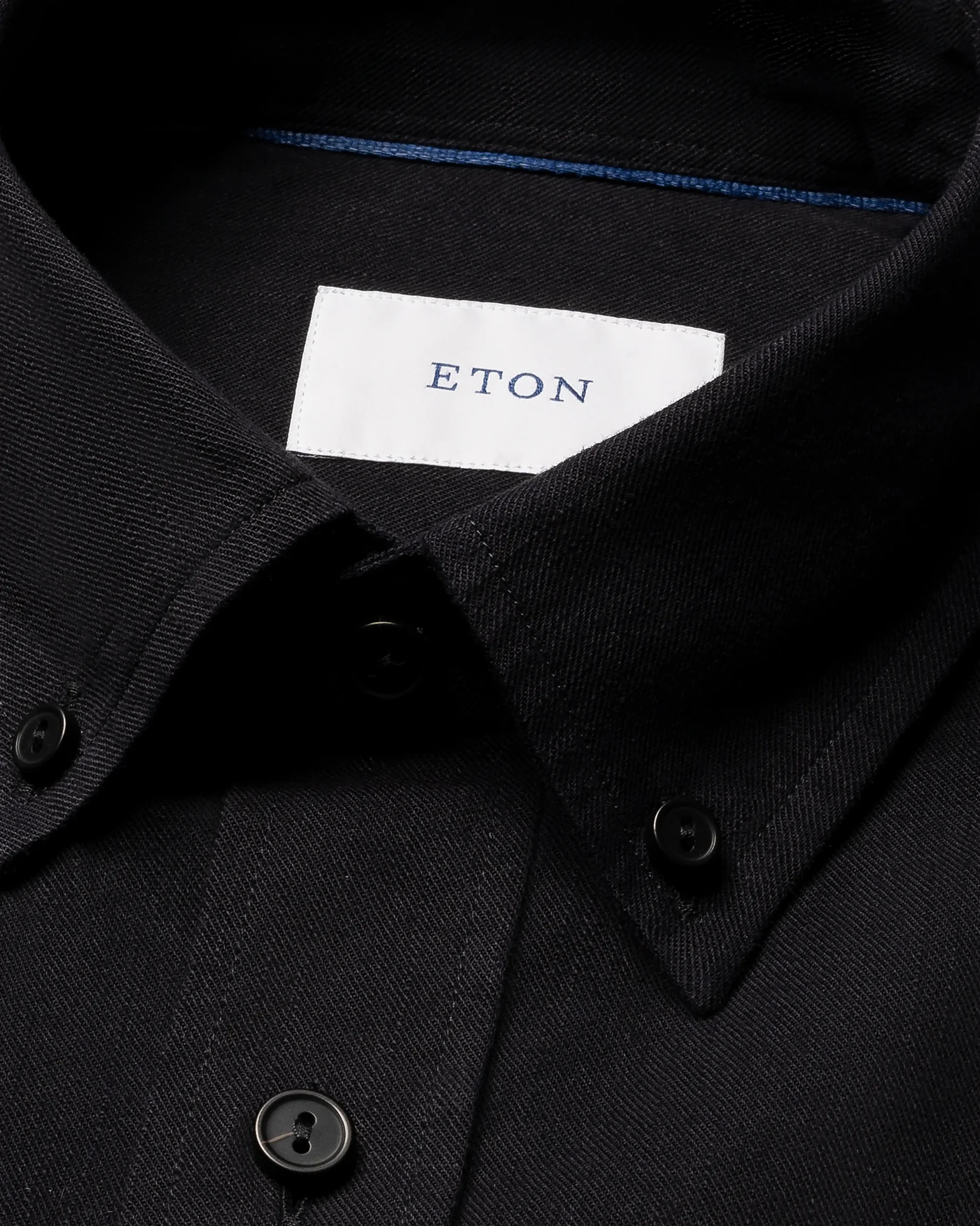 Eton - Black Denim Shirt