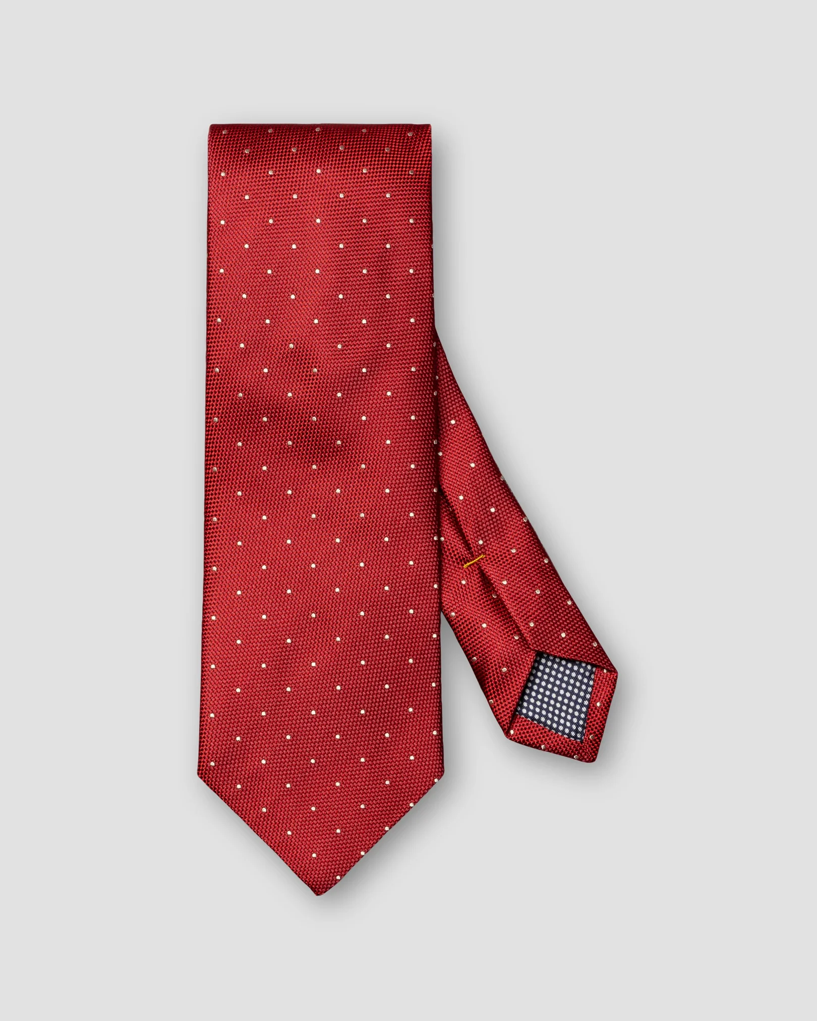 Eton - Polka Dot Woven Silk Tie