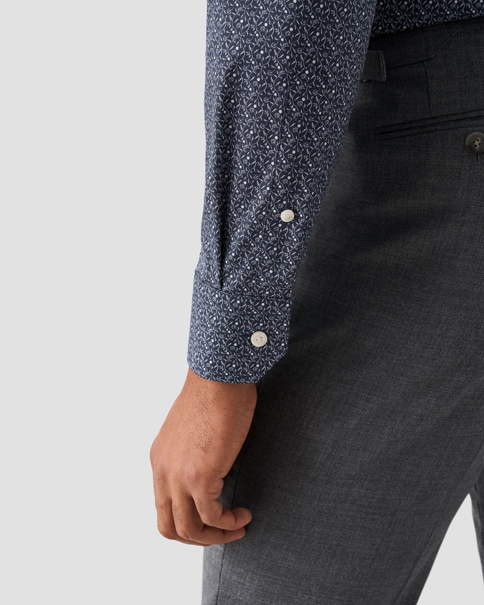 Eton - Floral Signature Twill Shirt
