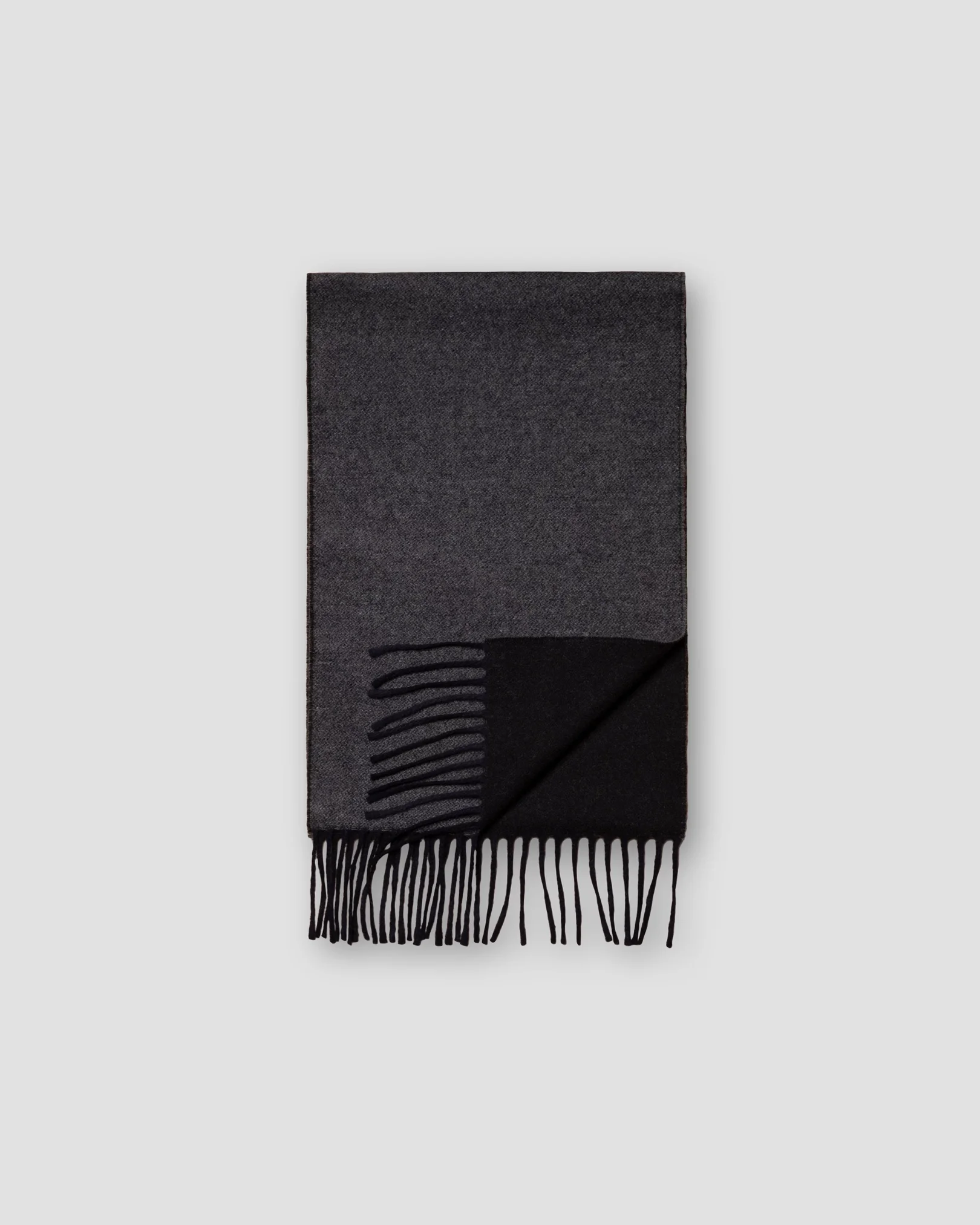 Eton - black two faced scarf