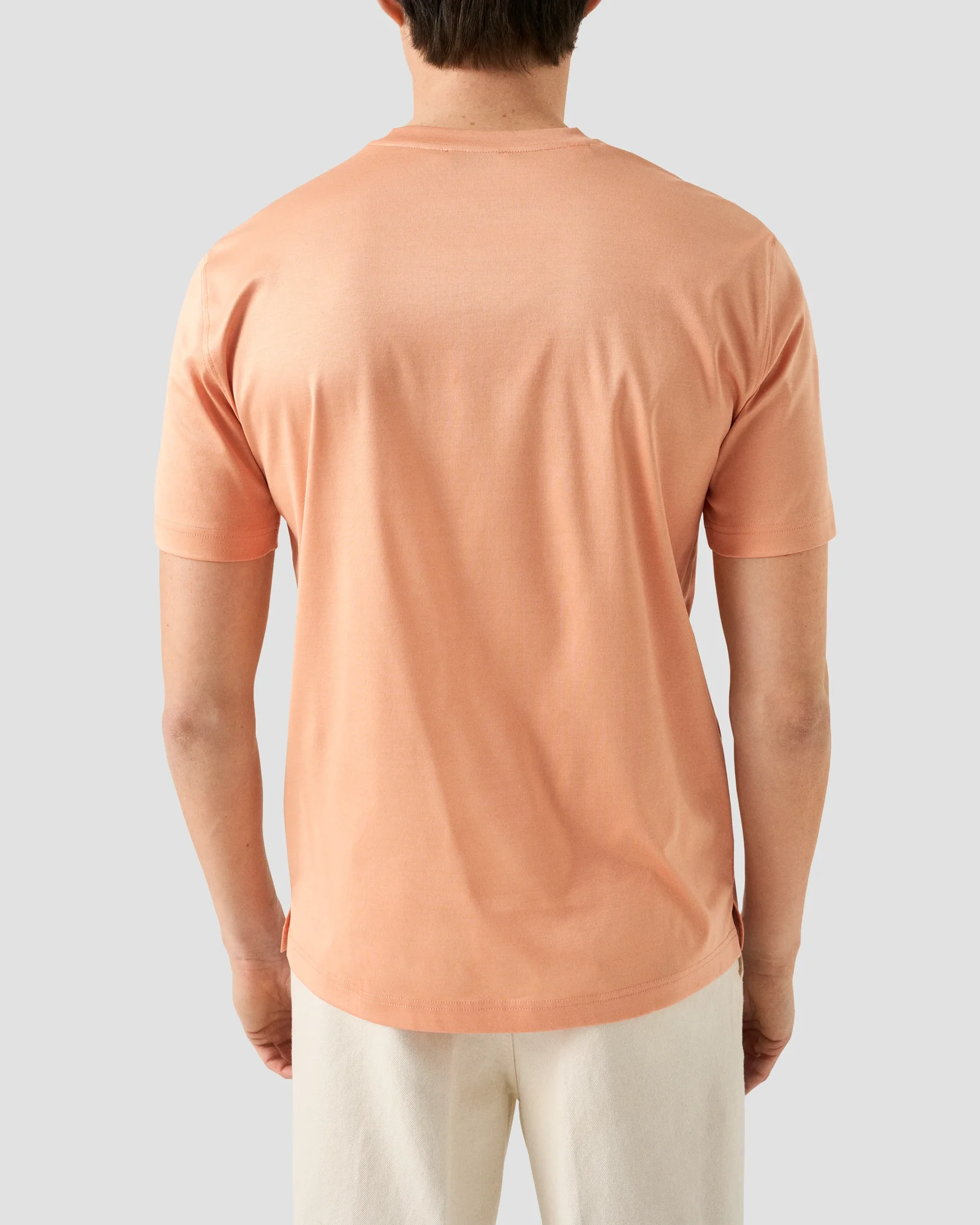 Eton - filo di scozia t shirt orange filo di scozia t shirt