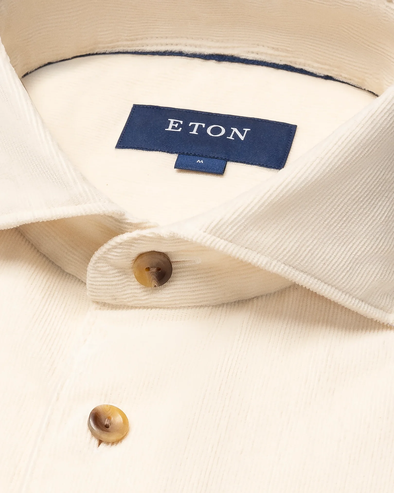 Eton - white corduroy