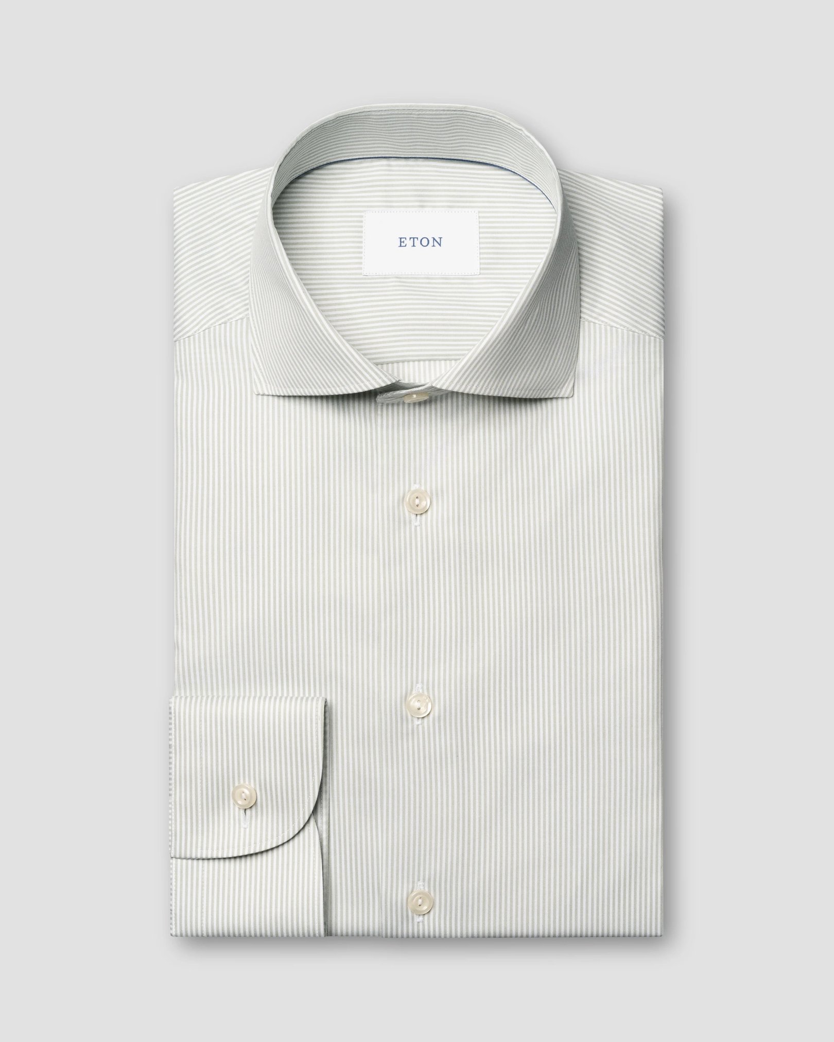 Eton - Striped Fine Twill Shirt