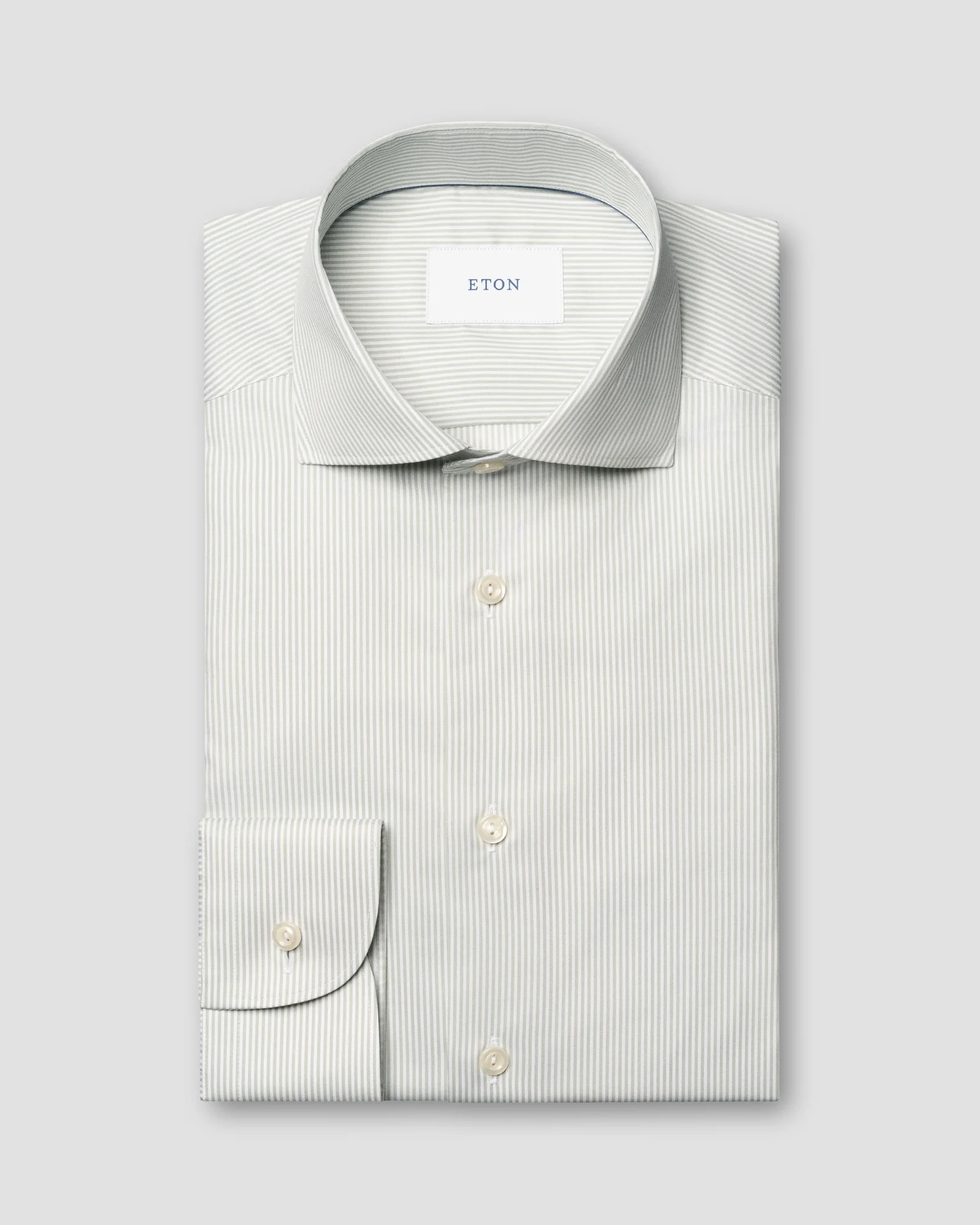 Eton - Striped Fine Twill Shirt