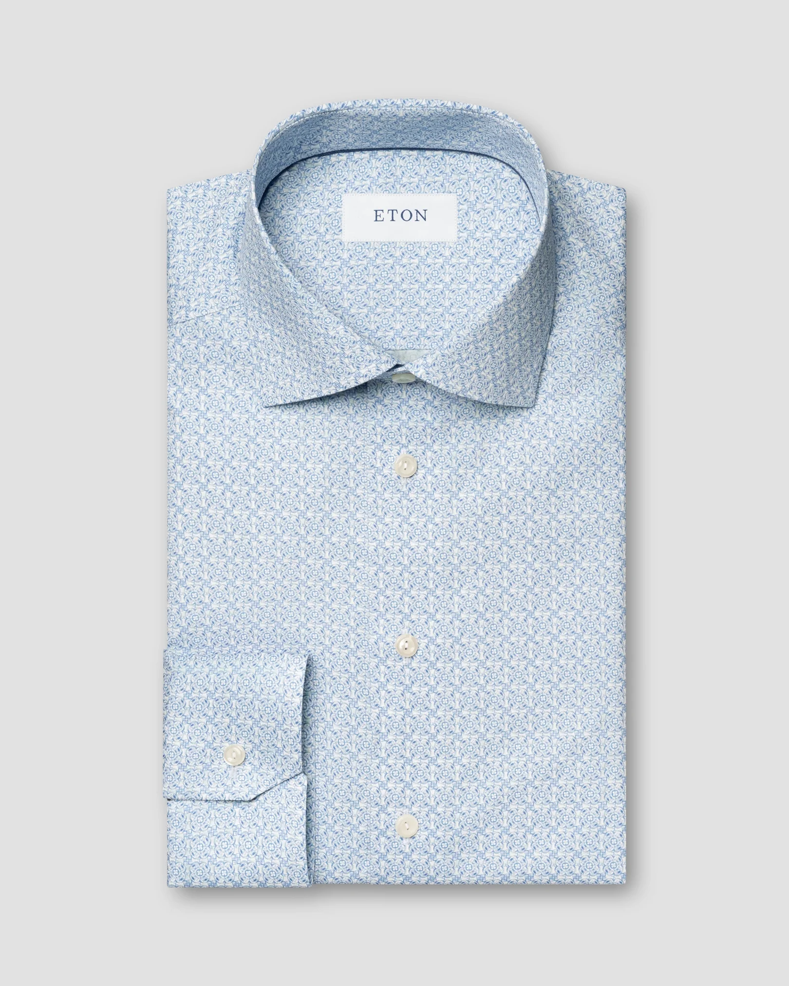 Eton - Geometric Signature Twill Shirt