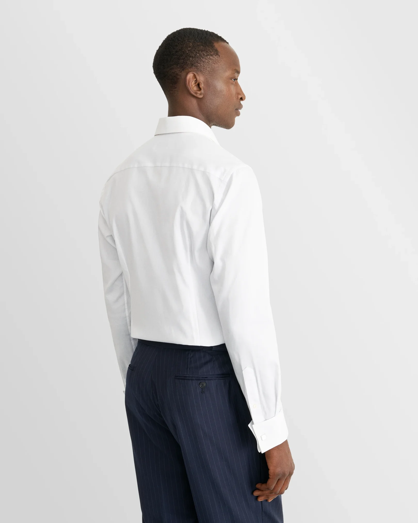 Eton - white french cuff shirt