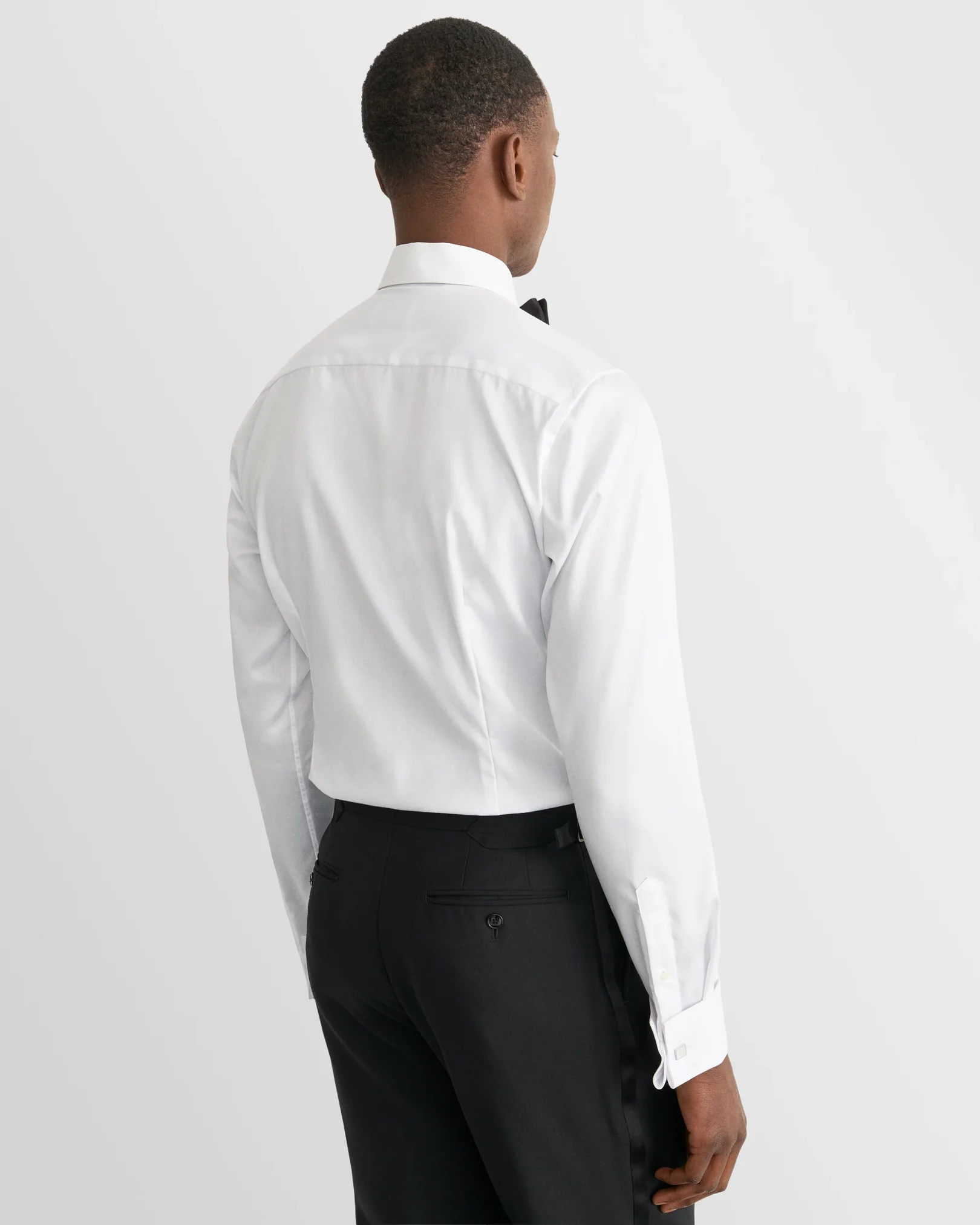 Eton - White Signature Twill Tuxedo Shirt