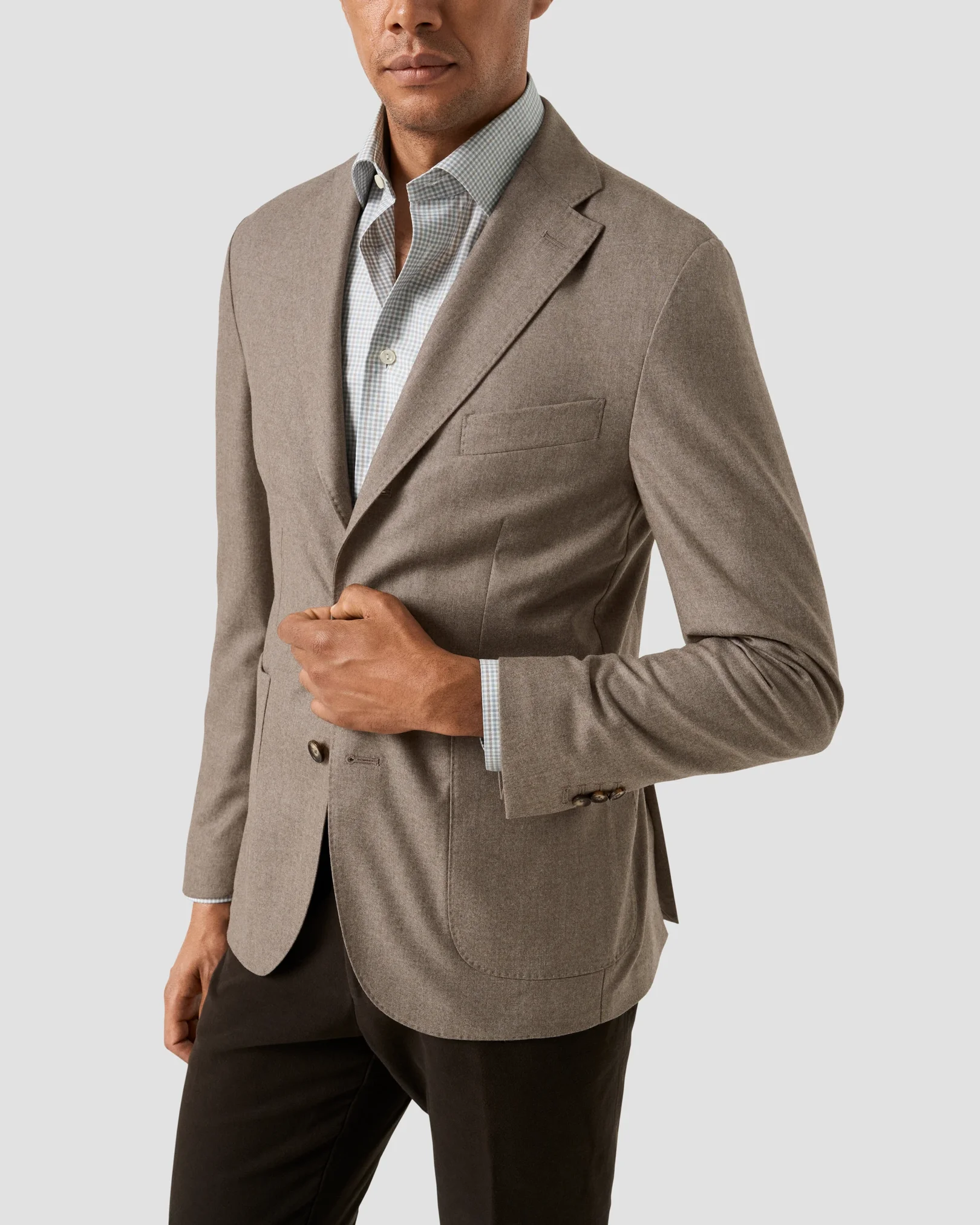 Eton - Soft Jacket – Flanell