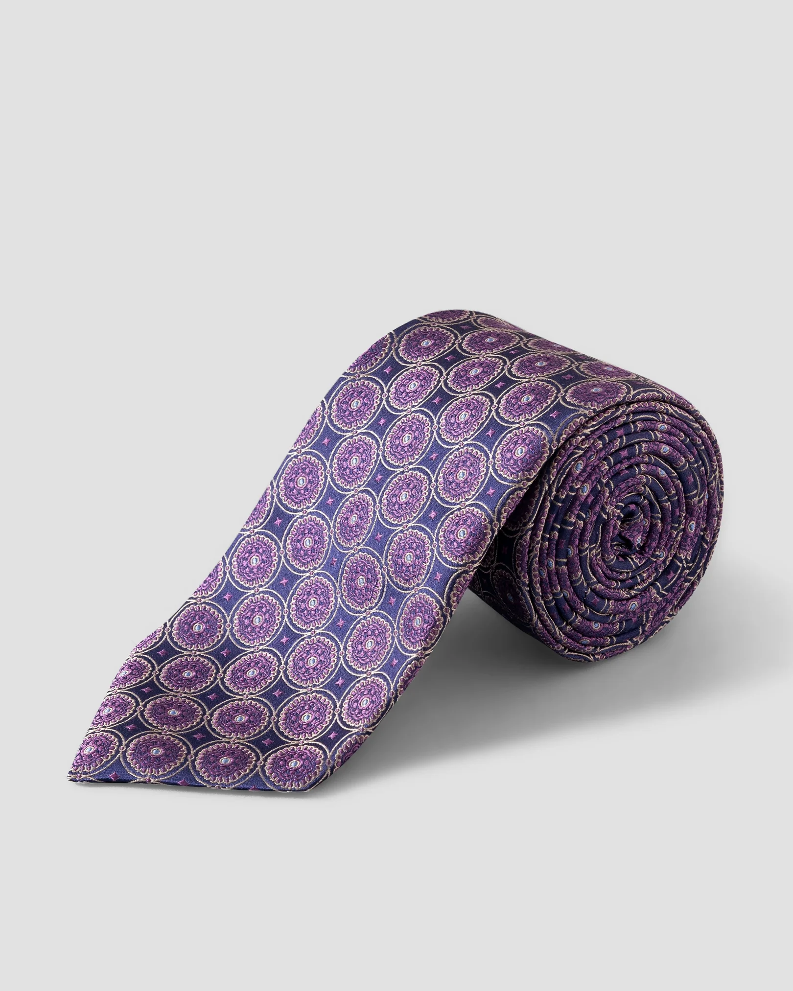 Eton - medallion 256 woven silk tie