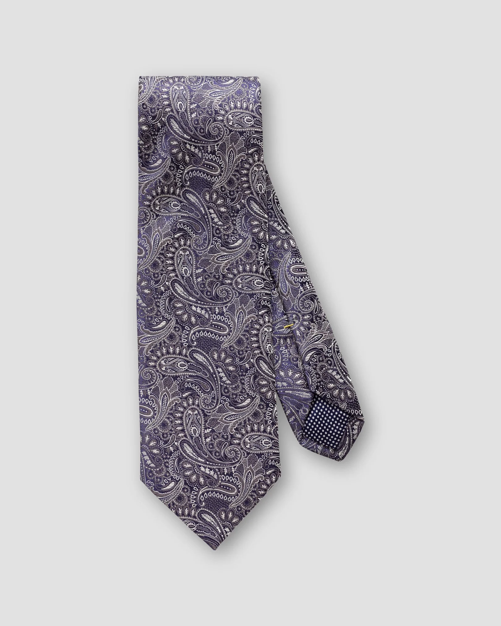Eton - black paisley tie