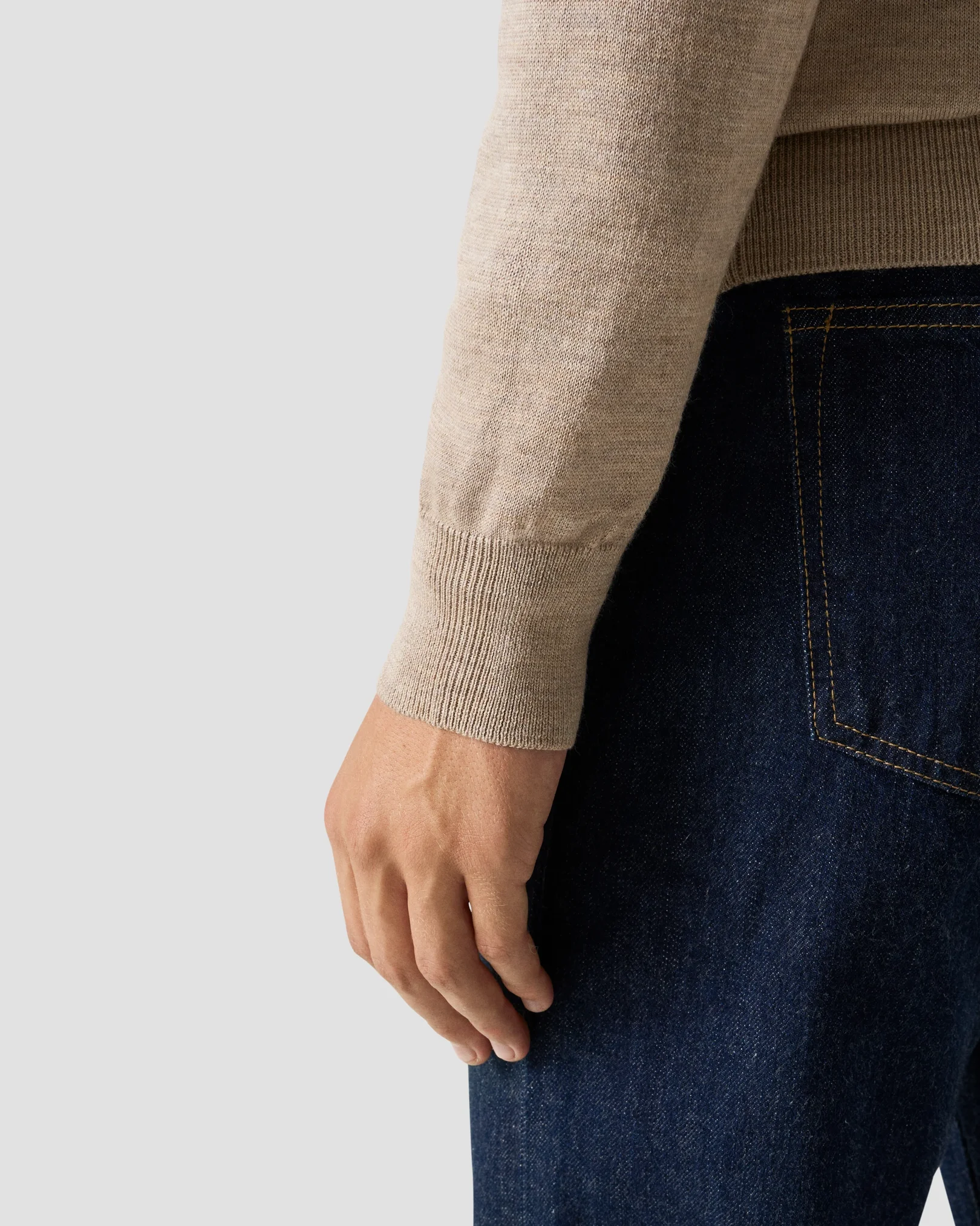 Eton - Full Zip Knit Cardigan