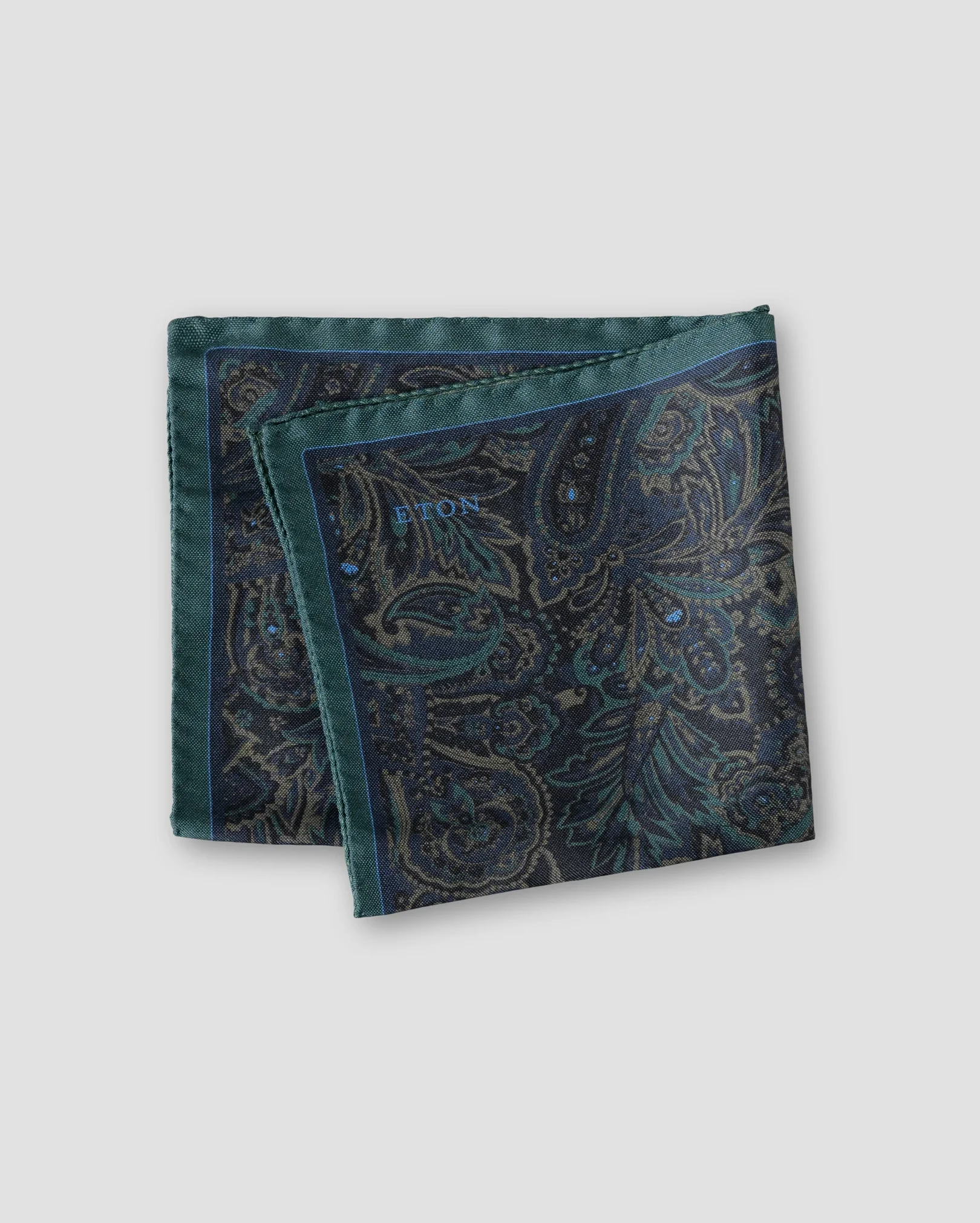 Eton - dark green accessories pocket squares