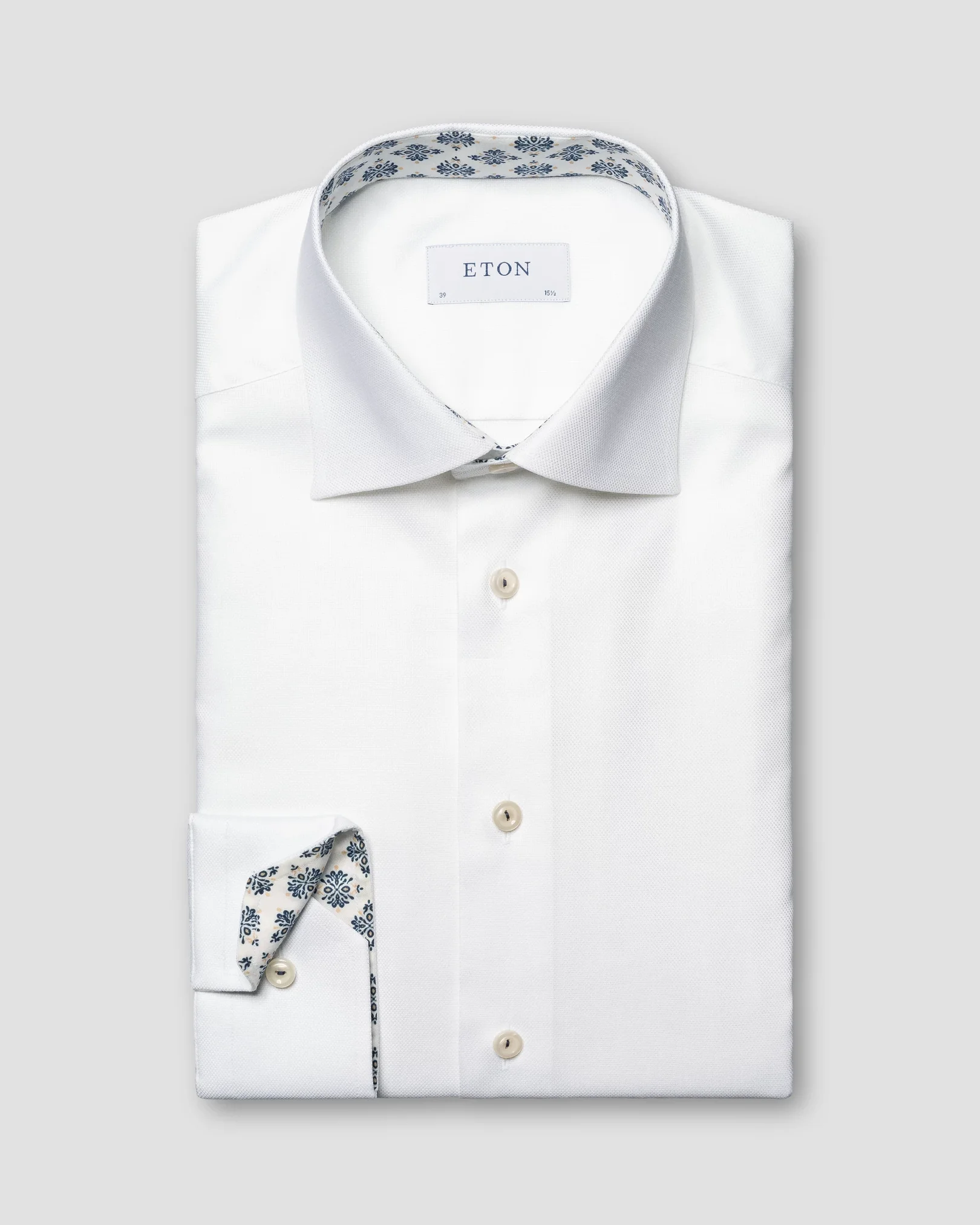 Solid Cotton TENCEL™ Lyocell Shirt - Eton