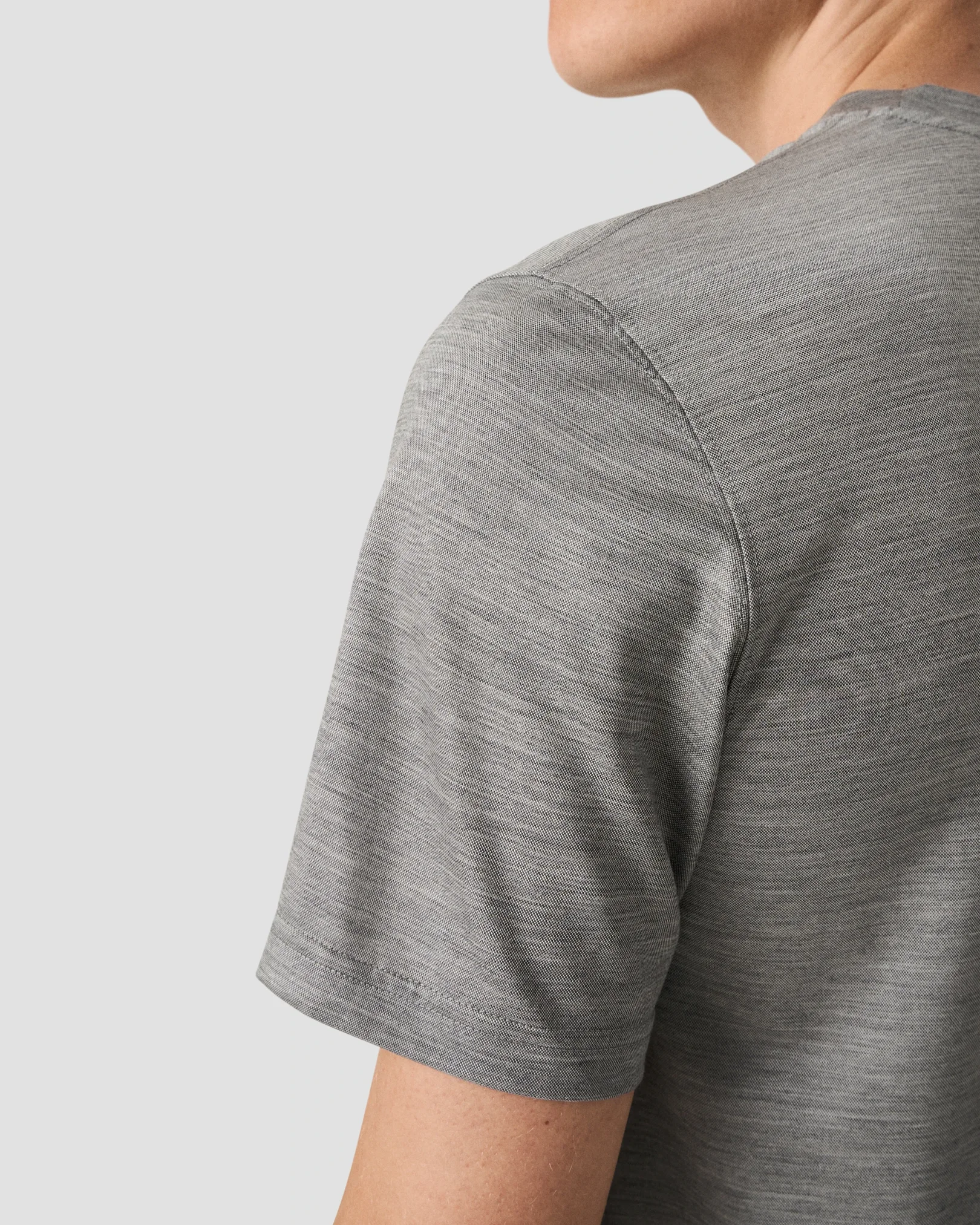 Eton - merino wool lyocell t shirt