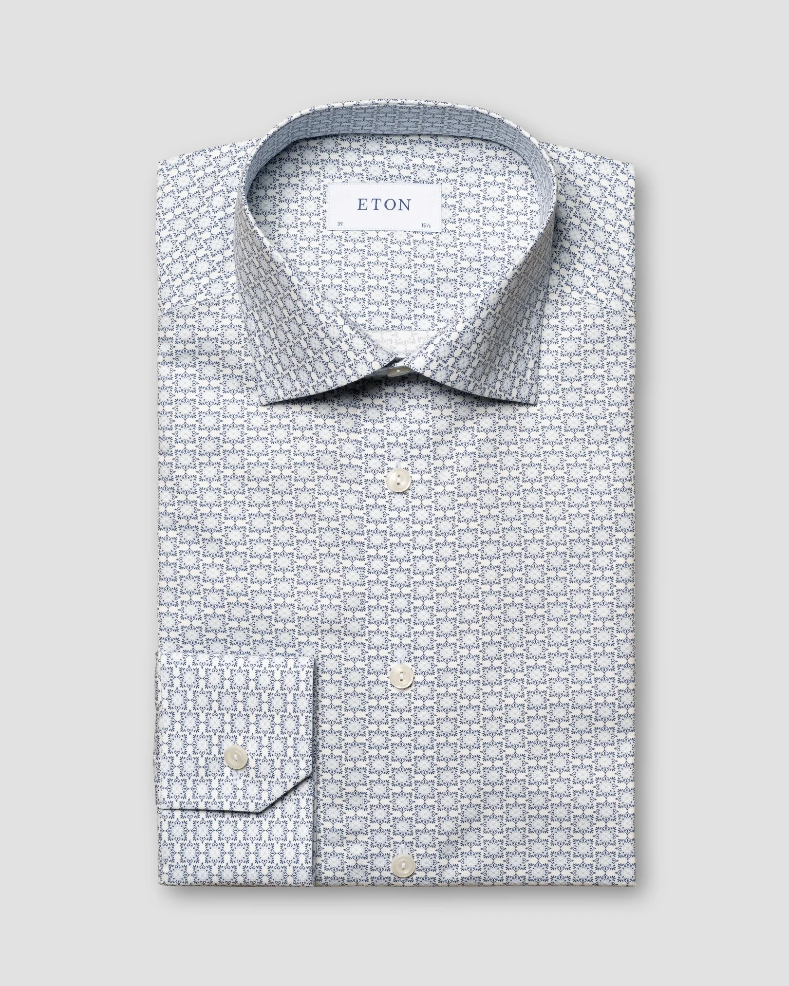 Eton - mid size geometric shirt