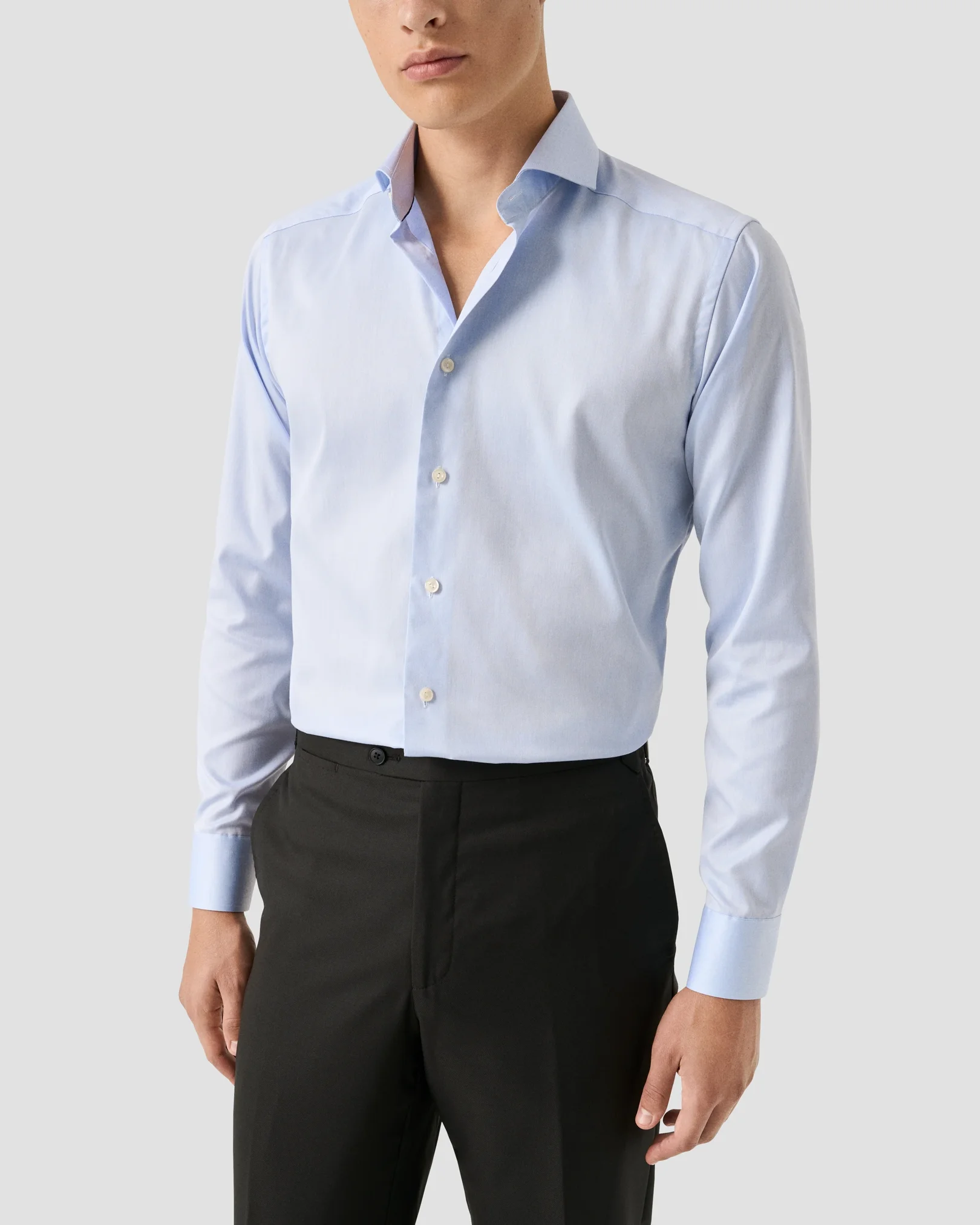 Eton - light blue twill we2