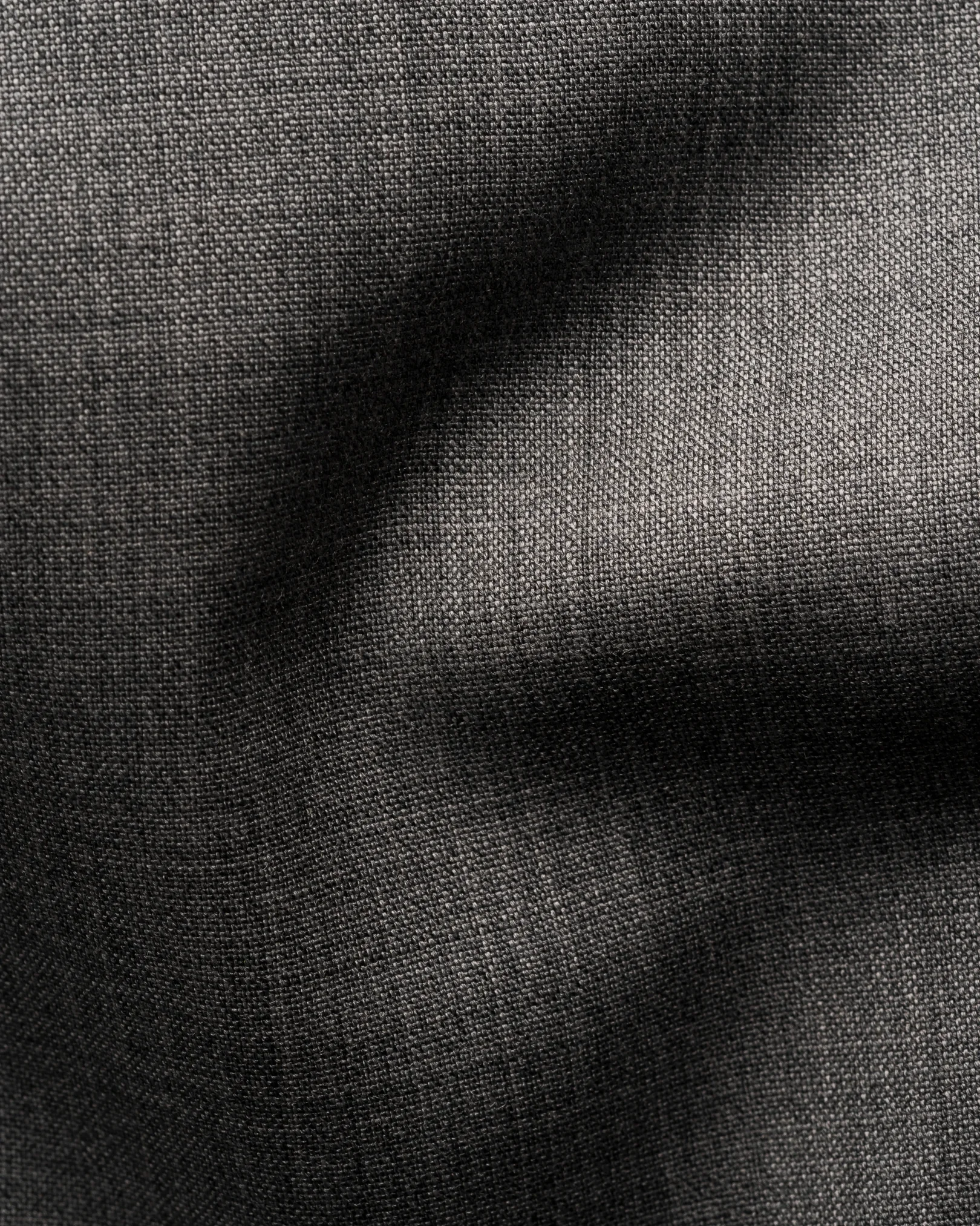 Eton - solid merino shirt wide spread rounded single