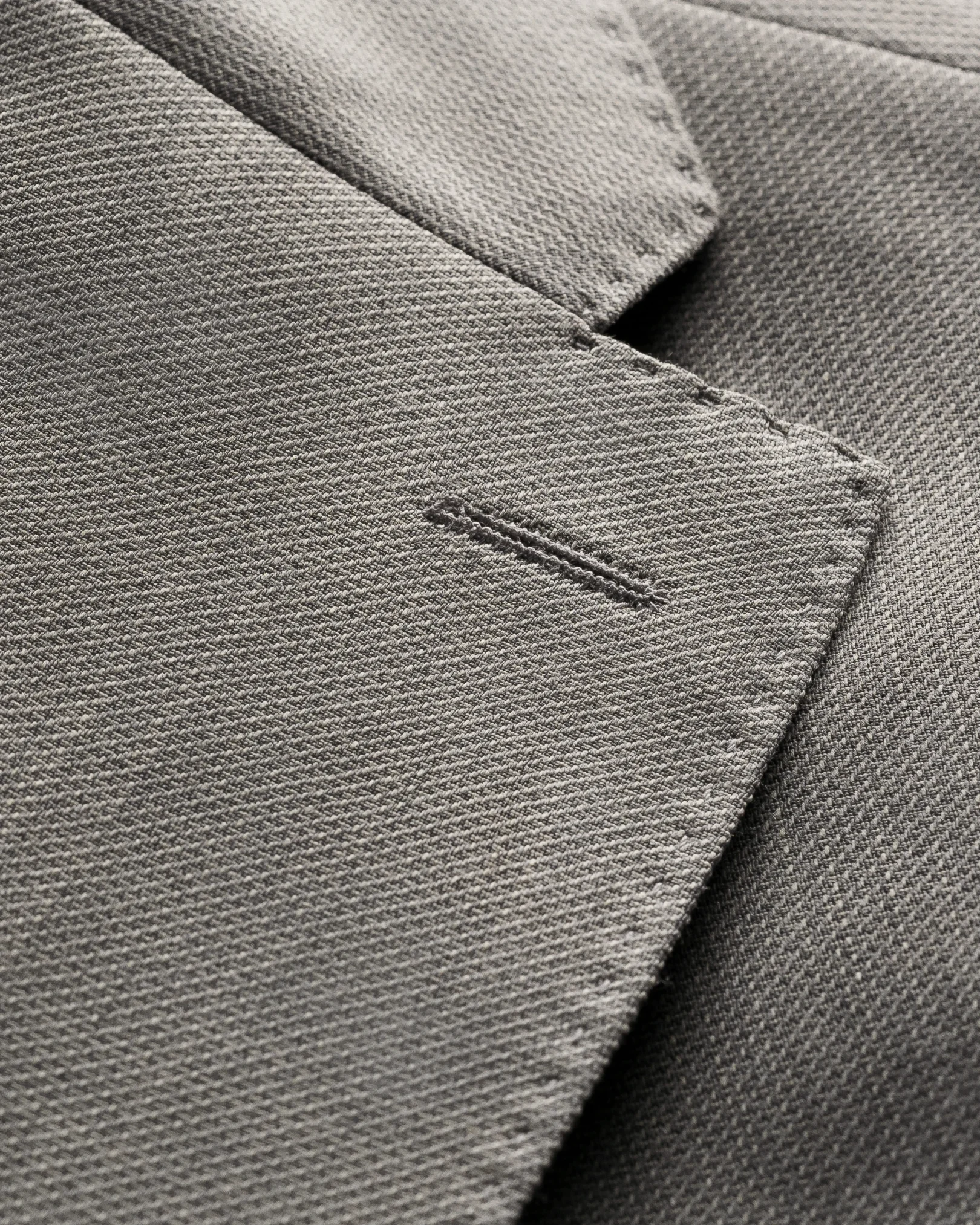 Eton - light grey lana tech hopsack soft jacket