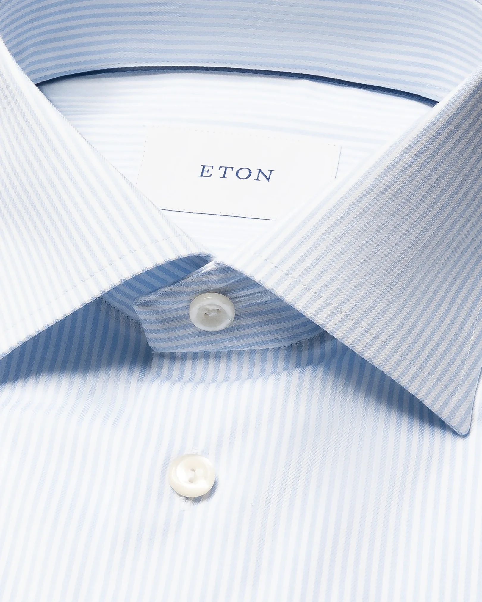 Eton - Chemise rayée en coton TENCEL™ Lyocell