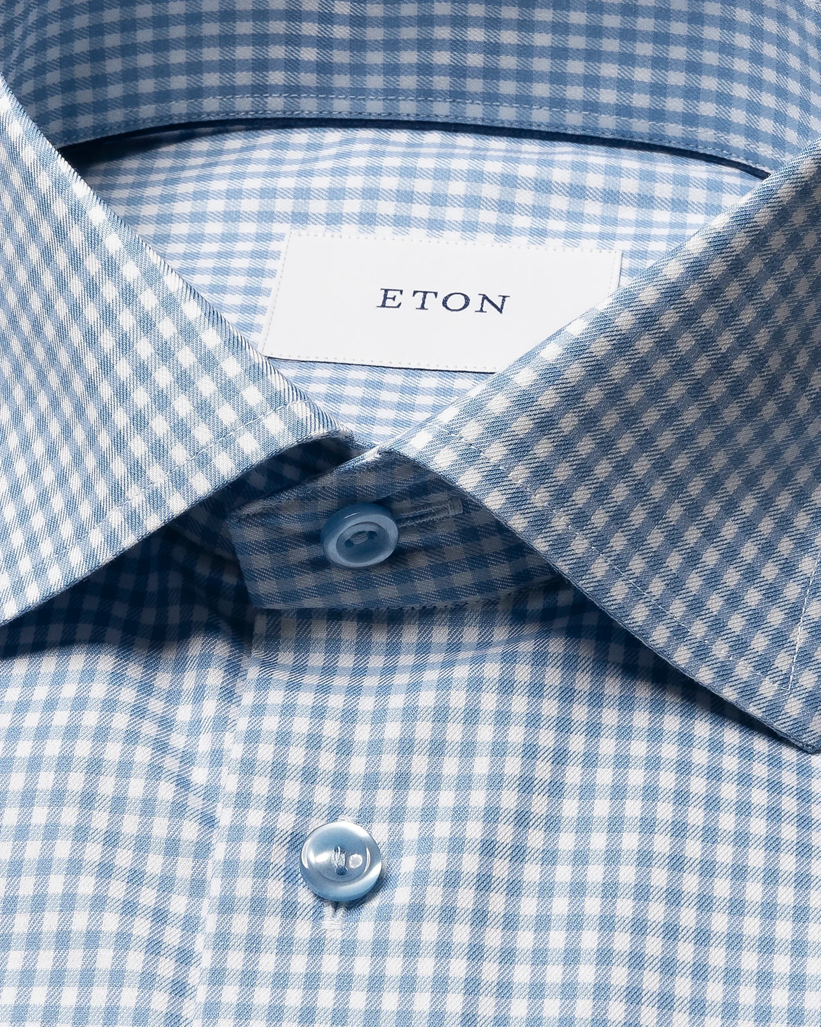 Eton - Check Cotton TENCEL™ Lyocell Shirt