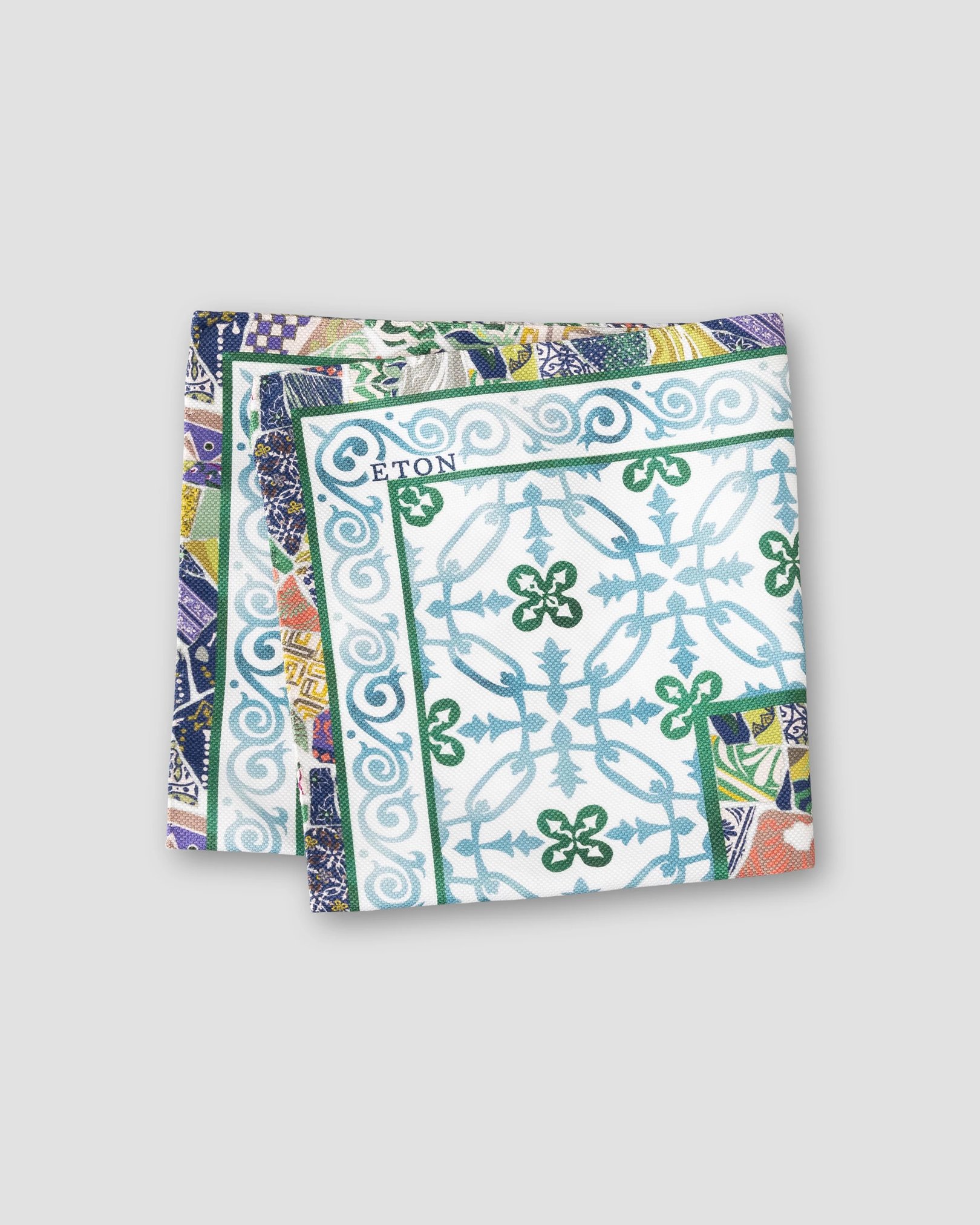 Eton - Geometric Pocket Square