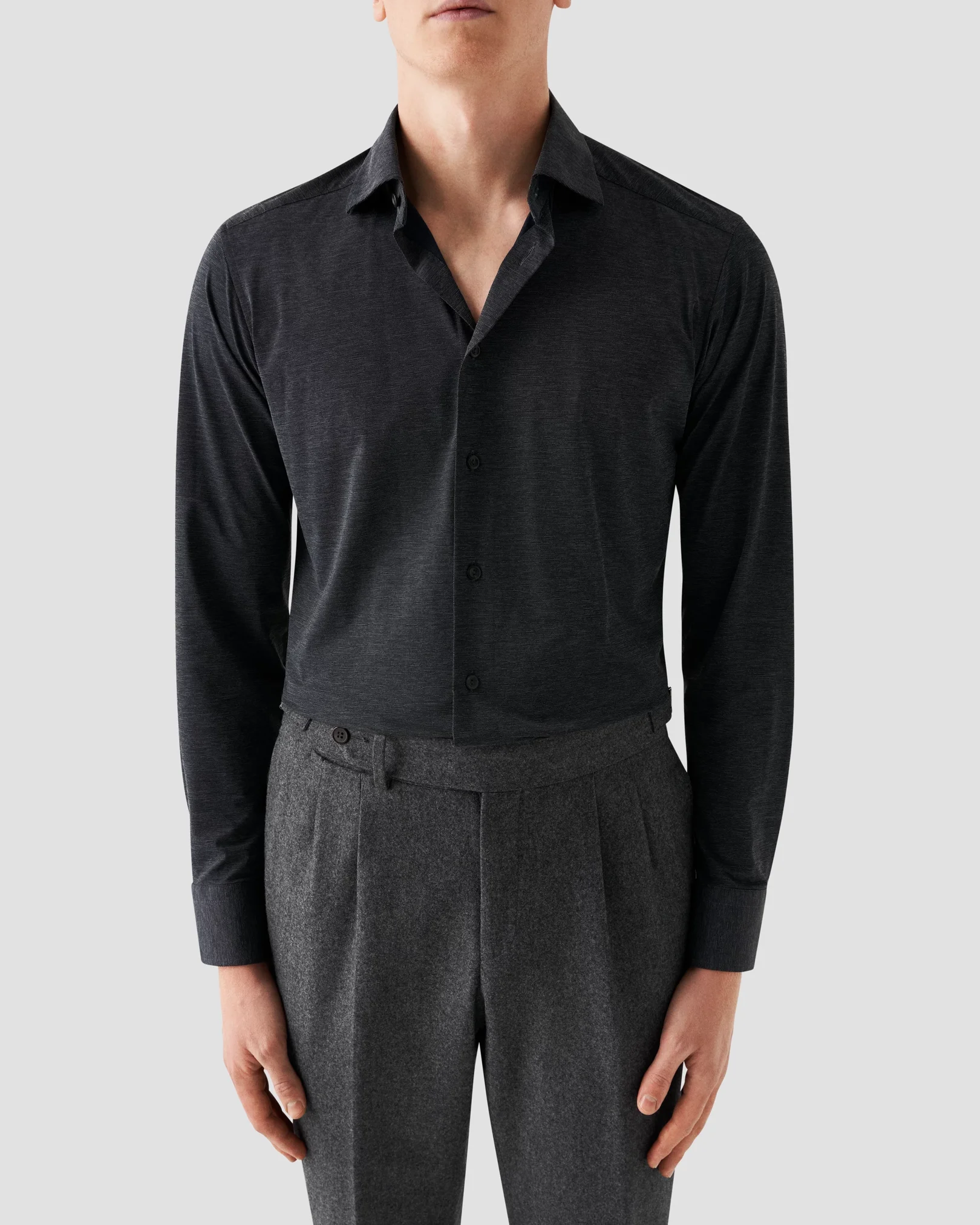 Eton - four way stretch cut away shirt