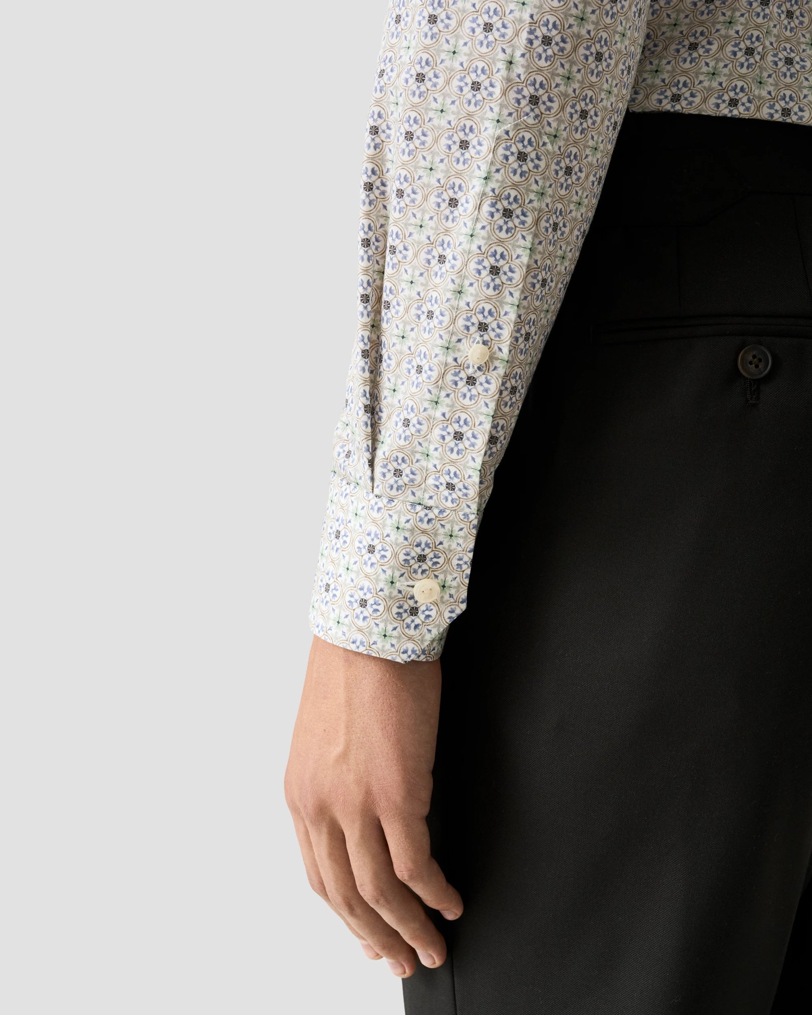 Eton - Motif Cotton & TENCEL™ Lyocell Shirt