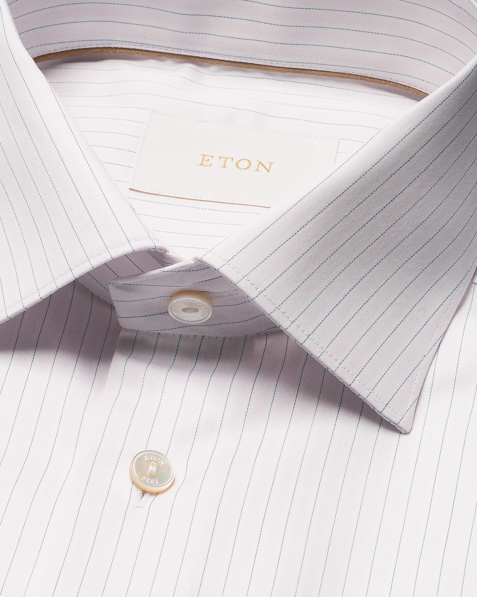 Eton - pink striped supima 120 shirt