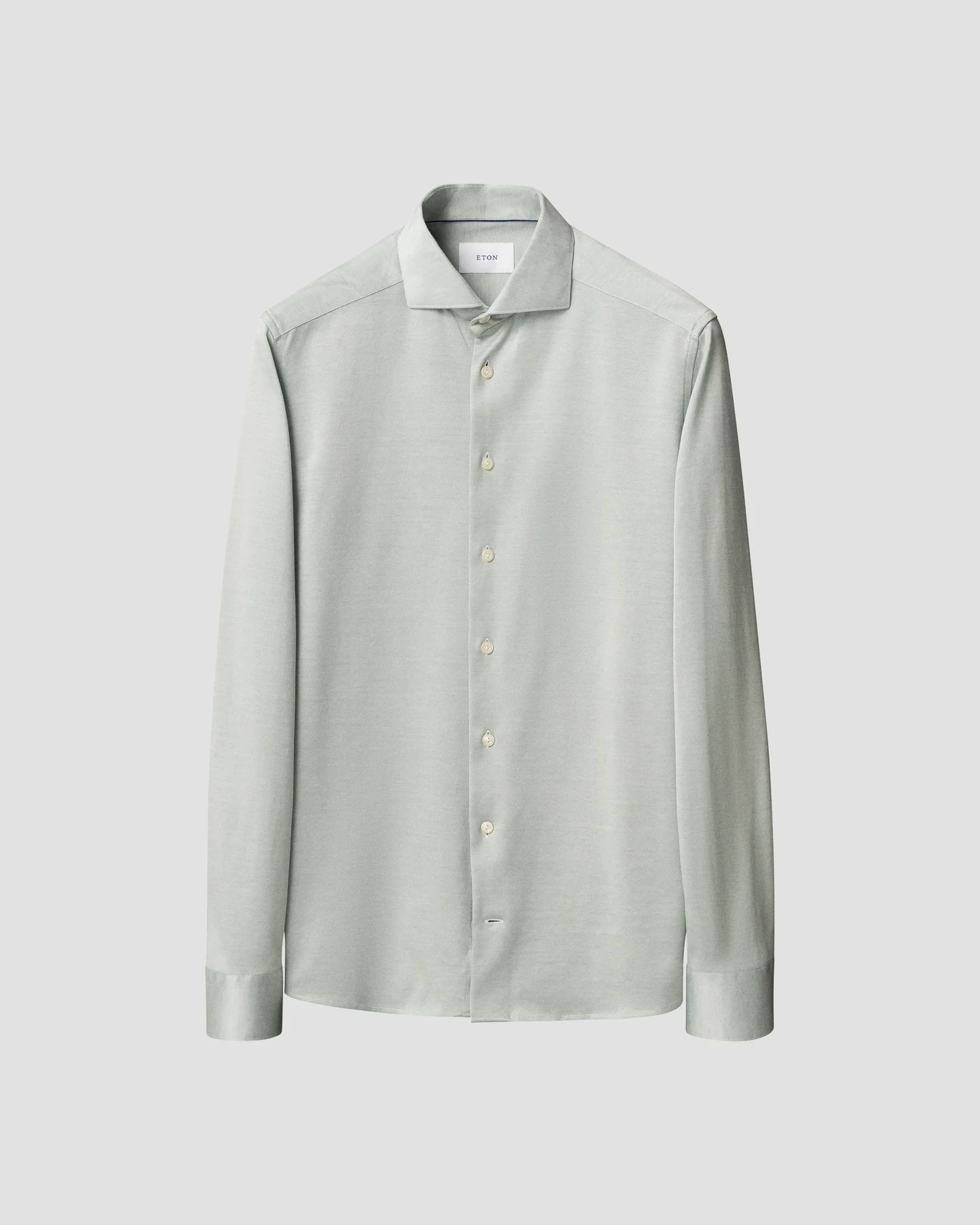 Eton - Filo di Scozia Jacquard Knit Shirt