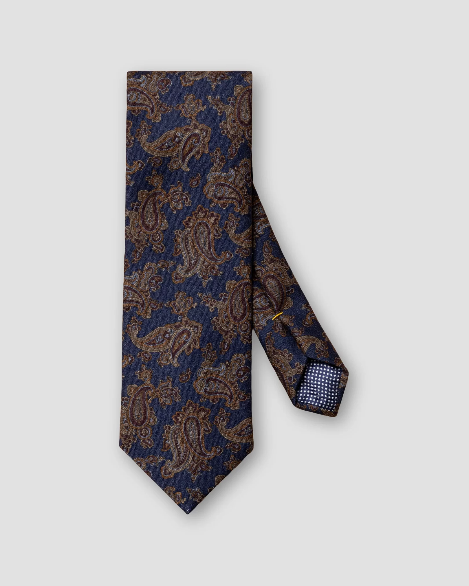 Eton - navy blue wool tie