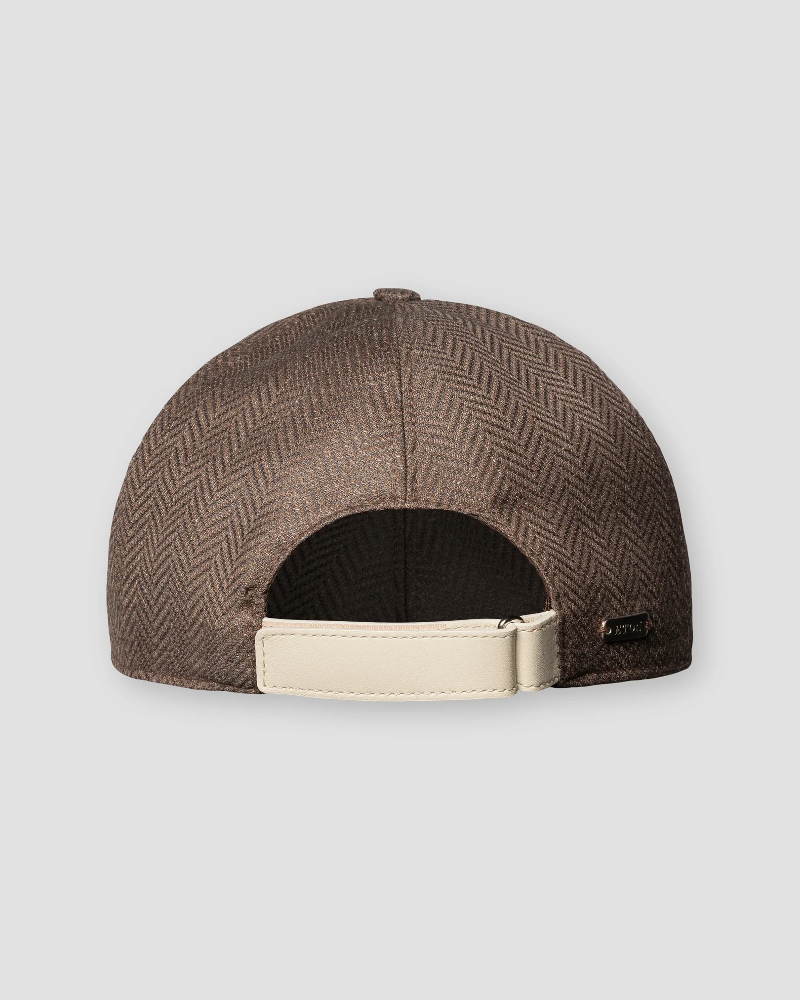 Eton - Herringbone Linen Wool Baseball Cap