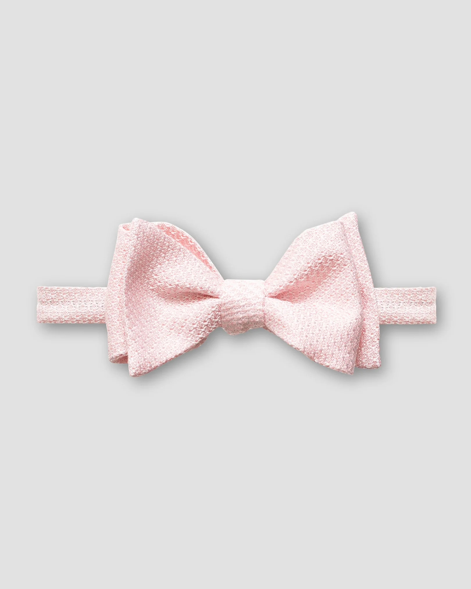 Eton - pink lemonade hand made grenadine bow tie self tied