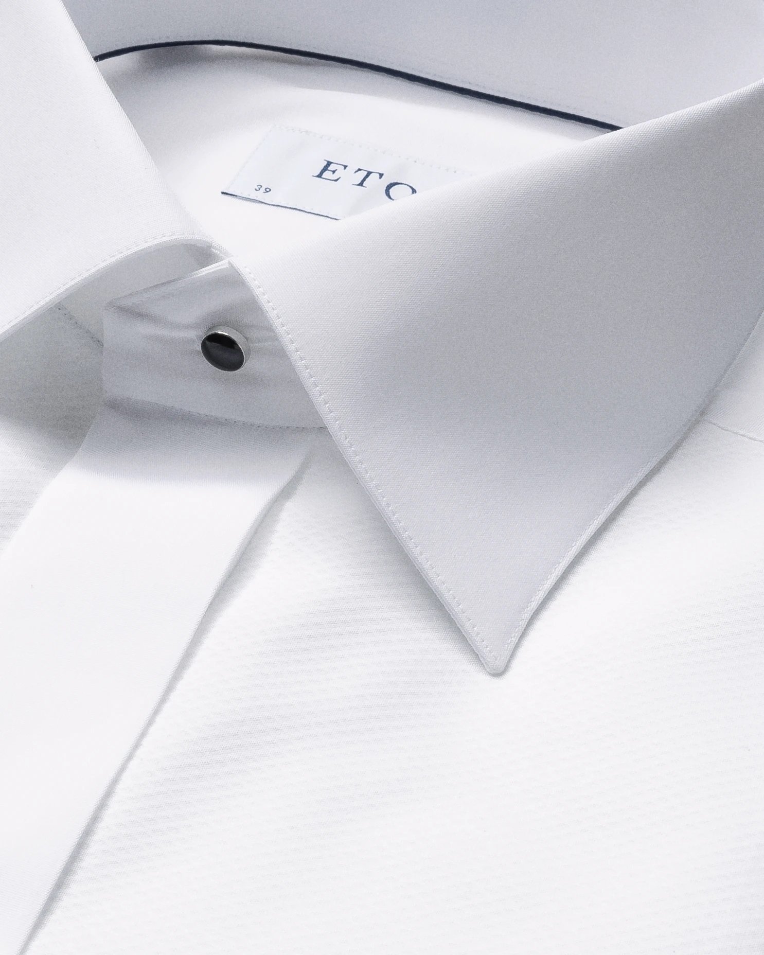 Eton - White Piqué Tuxedo Shirt