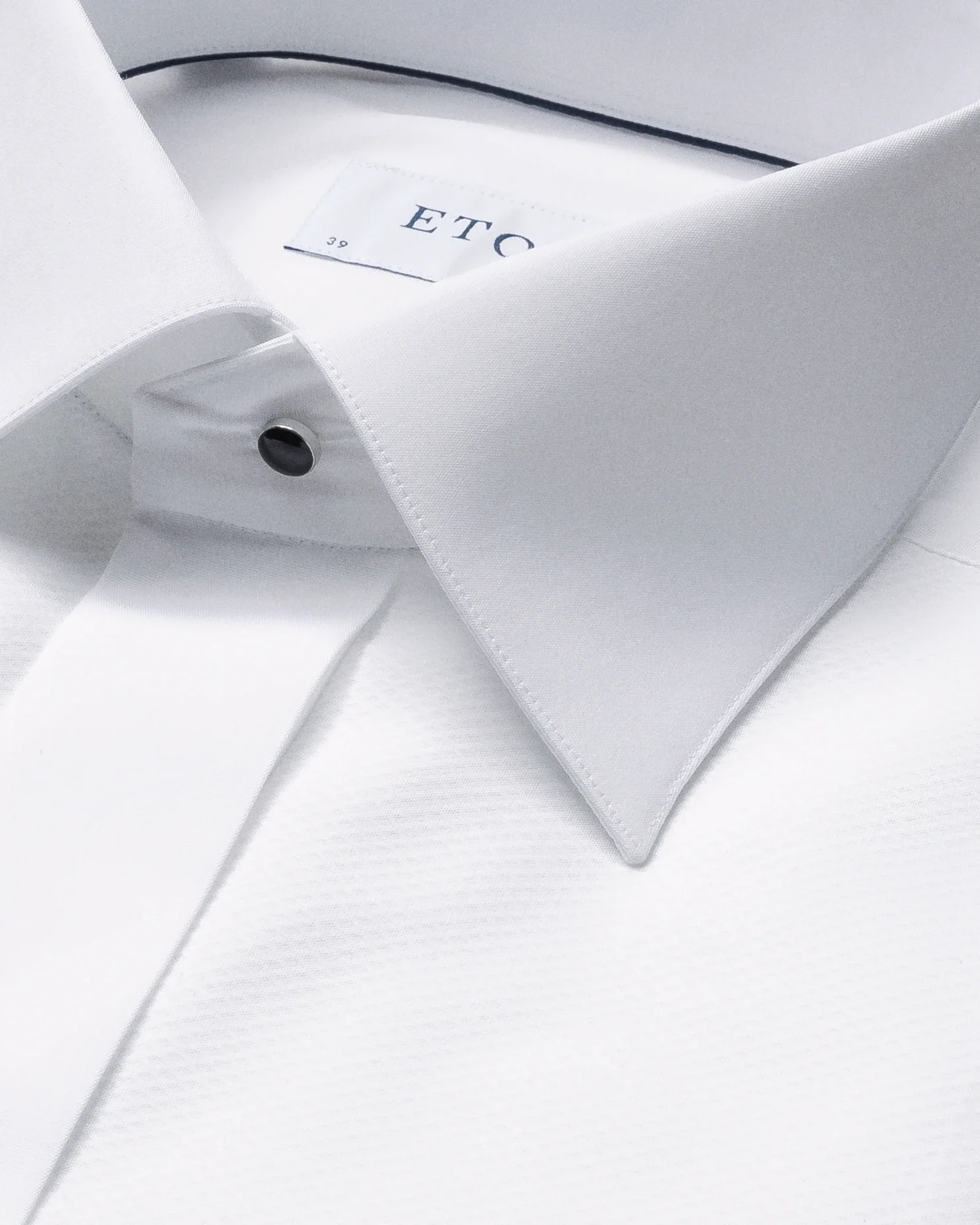 Eton - White Piqué Tuxedo Shirt