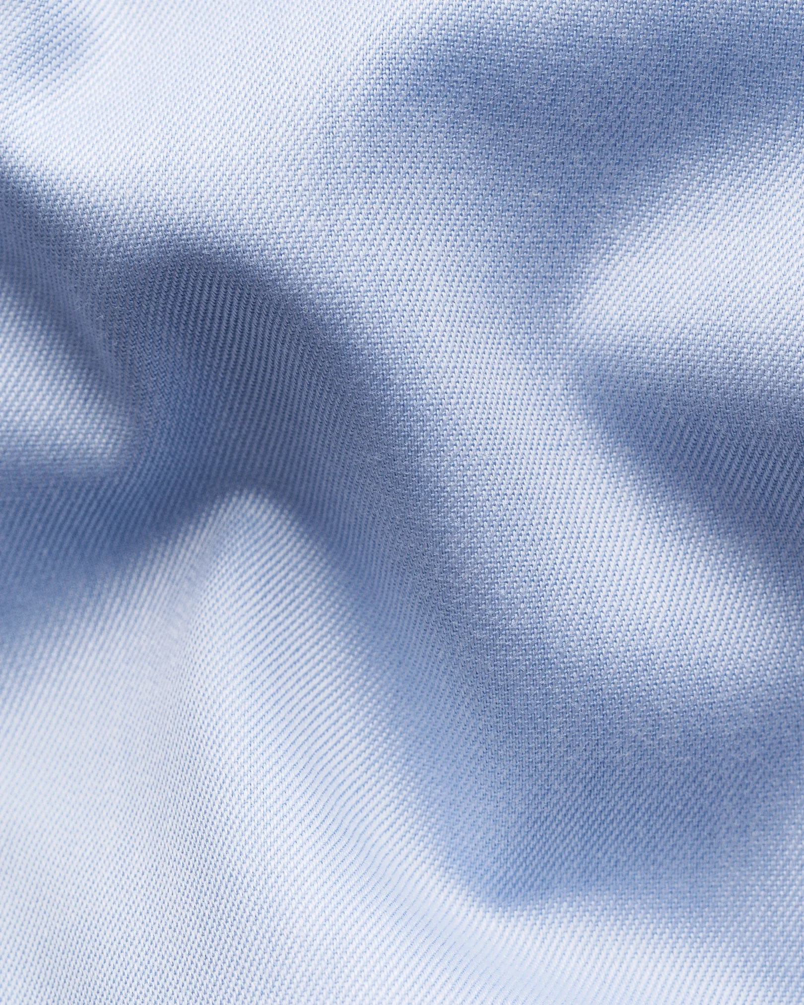 Eton - light blue solid paisley effect shirt