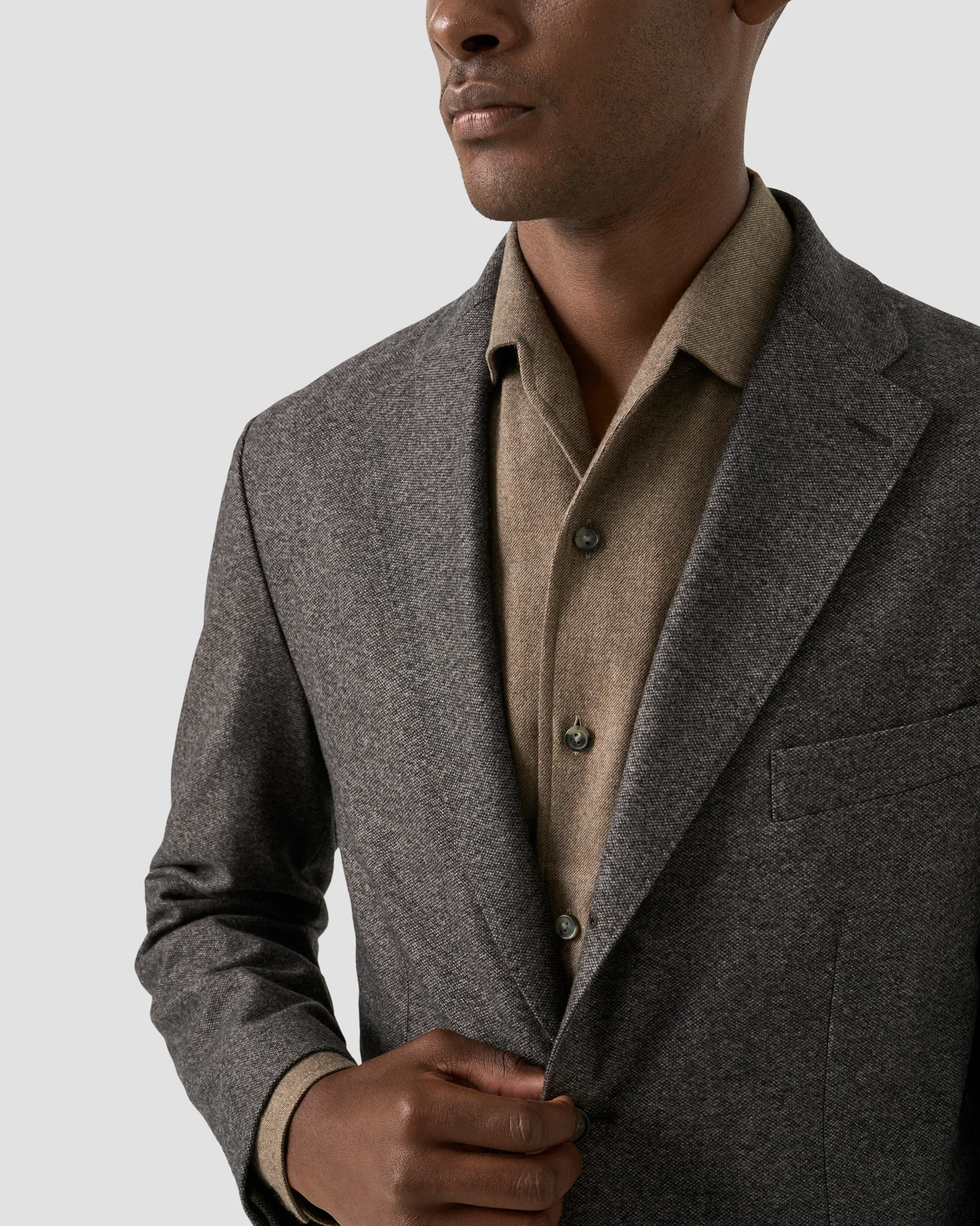 Eton - cashwool soft jacket